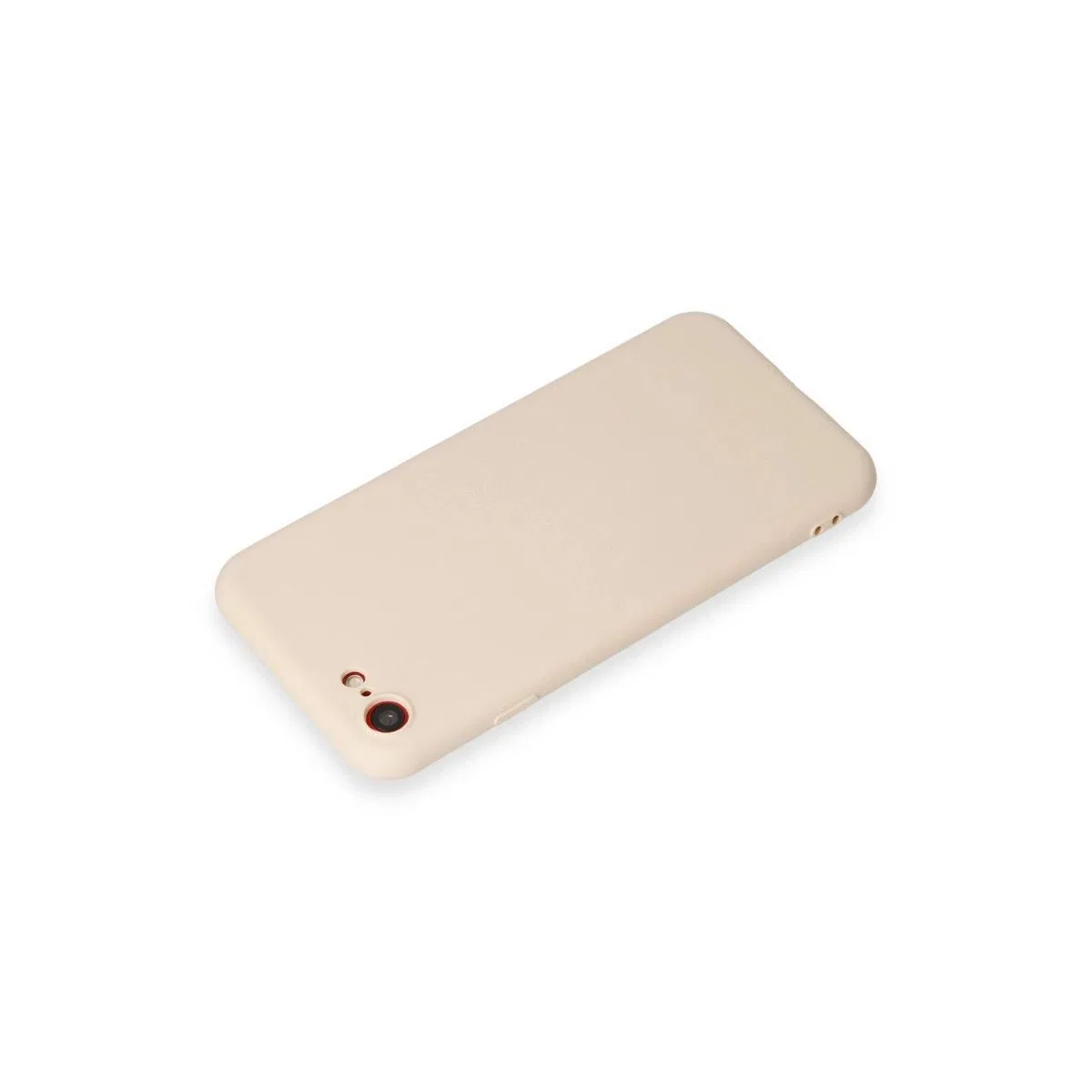 Apple İphone 7 Kılıf First Silikon - Krem