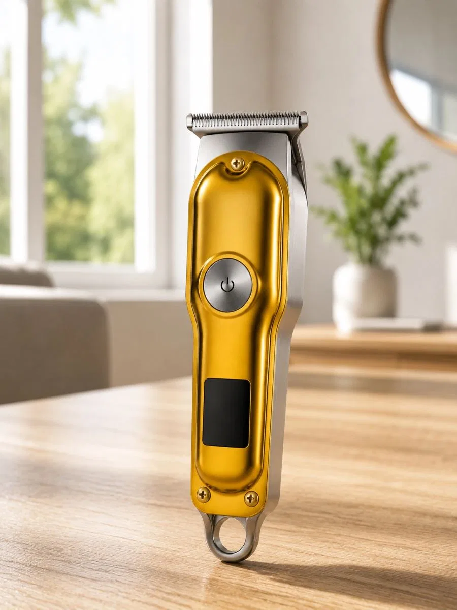 Profesyonel Tıraş Makinesi 120 Dakika Kullanım T Bıçaklı 3 Taraklı Usb Şarjlı Saç Sakal Kesme Makinesi