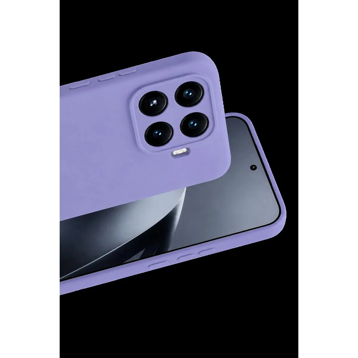 Xiaomi Mi 17t Pro Nano İçi Kadife Silikon - Lila