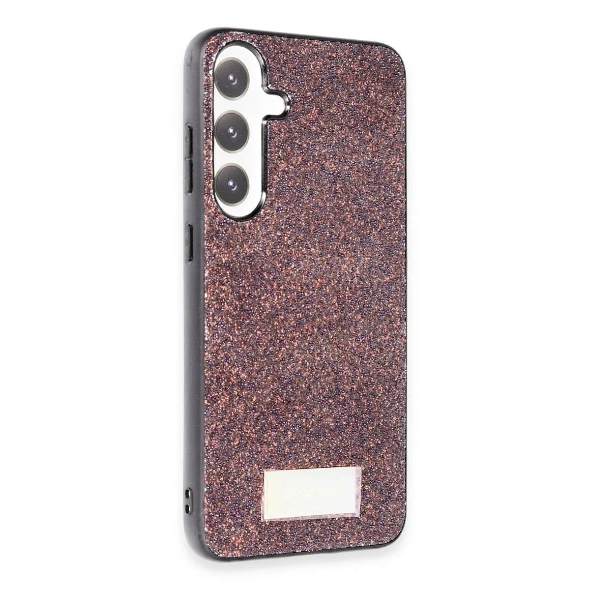 Onegif Samsung Galaxy A05s Bright Simli Kapak - Derin Mor