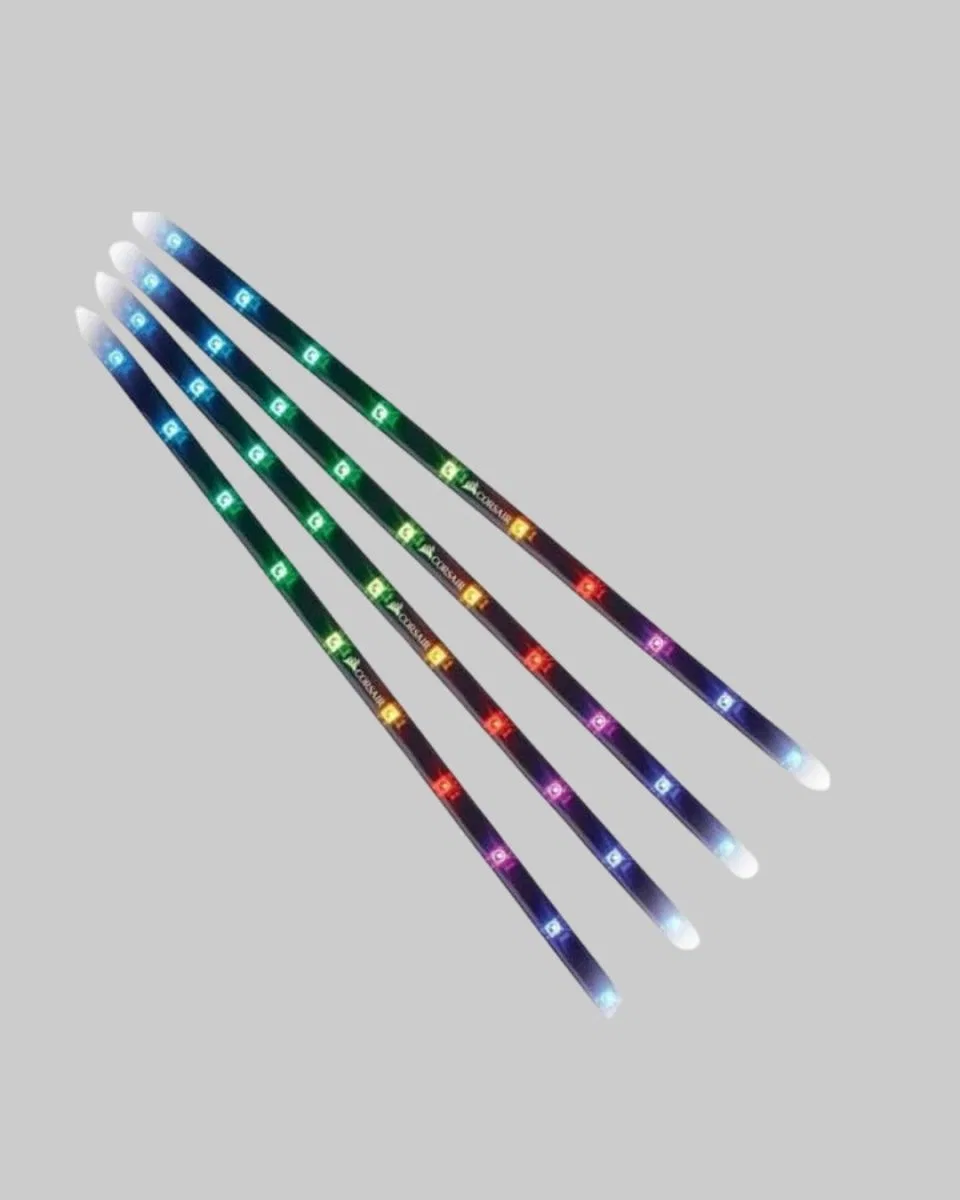 Dekoratif Ortam Aydınlatması Rgb Led 10’lu Çubuk Seti