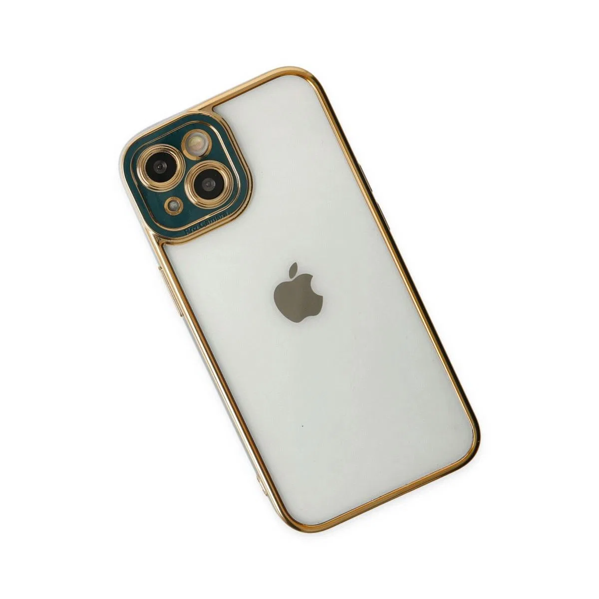 Apple İphone 14 Plus Kılıf Liva Lens Silikon - Yeşil