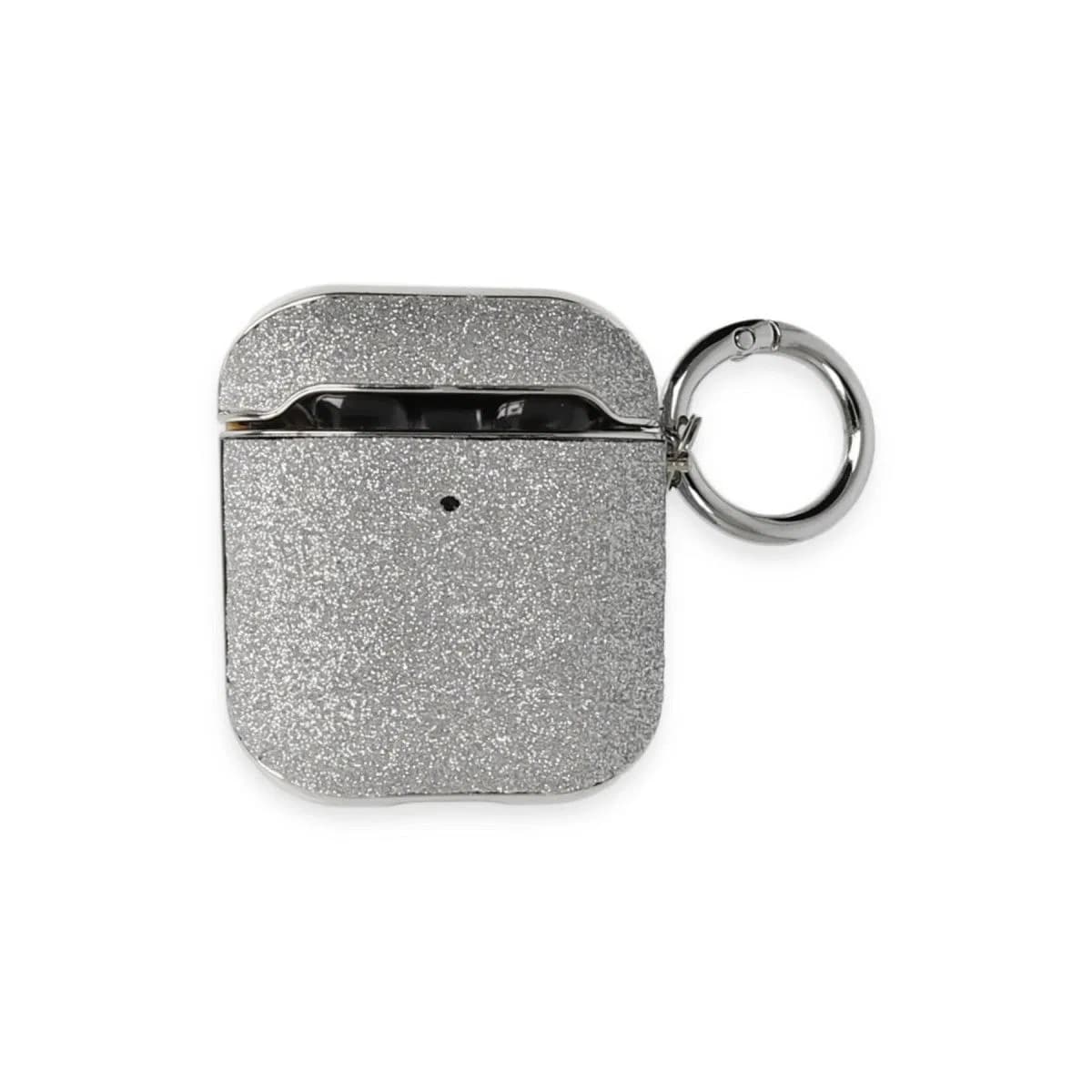 Apple Airpods 2 (2. nesil) Spell Simli Kılıf - Gümüş