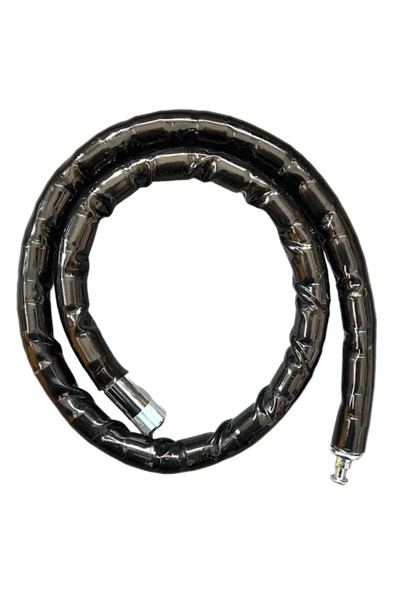 Yuma Ym-752 Motorsiklet Kilidi Anahtarlı Körüklü Siyah ( Boy: 120cm-çap: 22mm )
