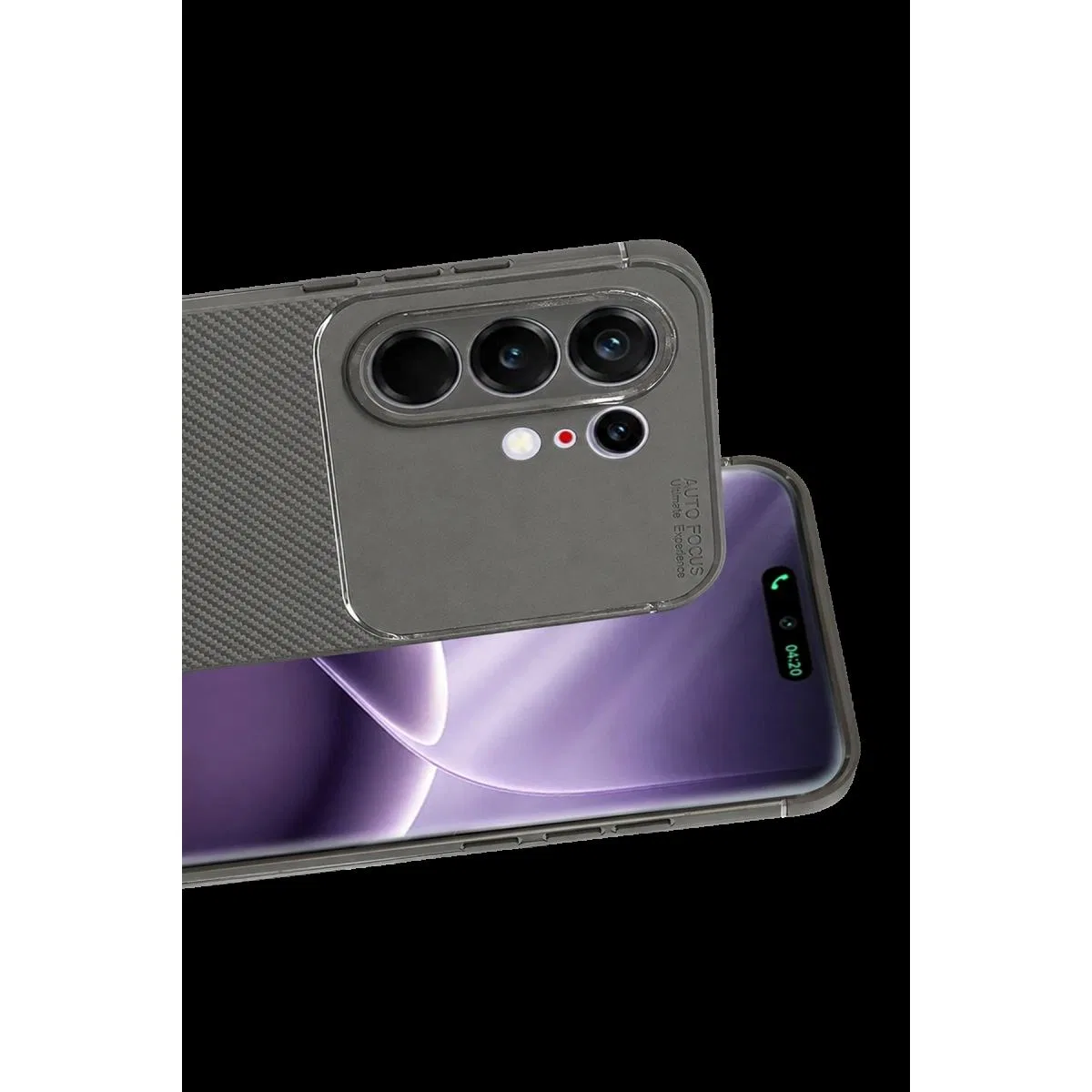 Tecno Camon 50 Pro 5g Auto Focus Karbon Kapak - Gri