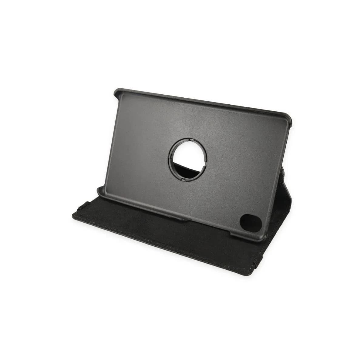 Lenovo Tab M8 Kılıf 360 Tablet Deri Kılıf - Siyah