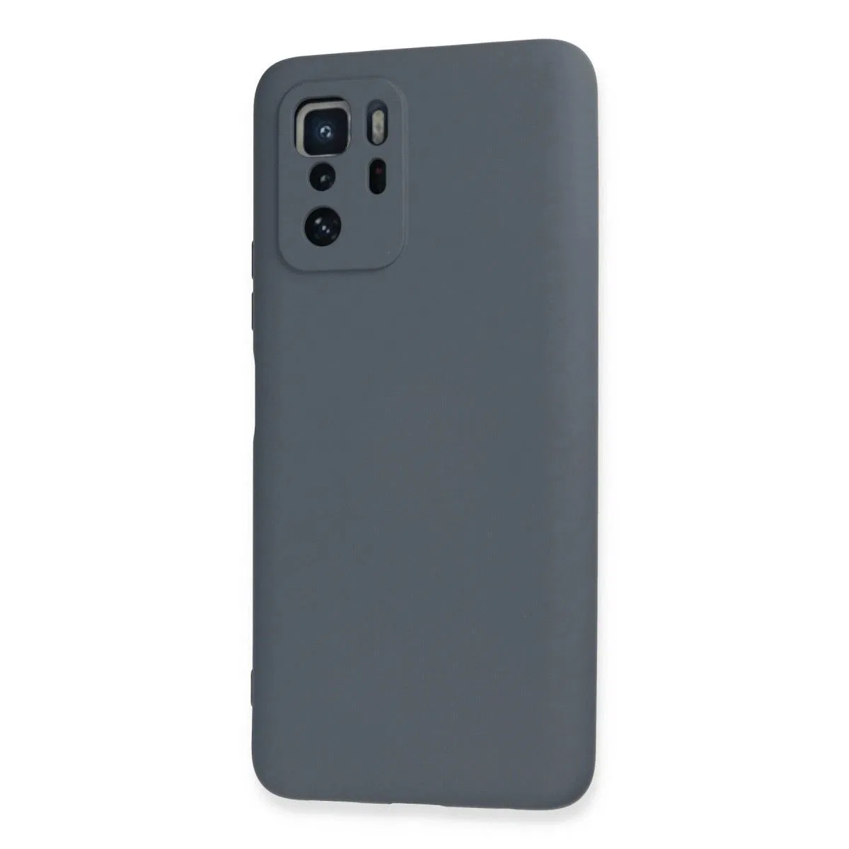 Xiaomi Poco X3 Gt Kılıf Nano İçi Kadife Silikon - Gri