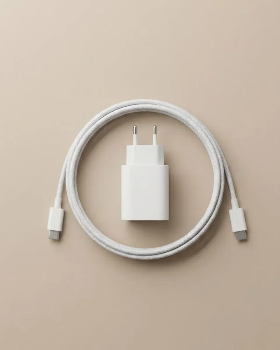 Yüksek Güçlü 35W Type-C Hızlı Şarj Adaptör Seti