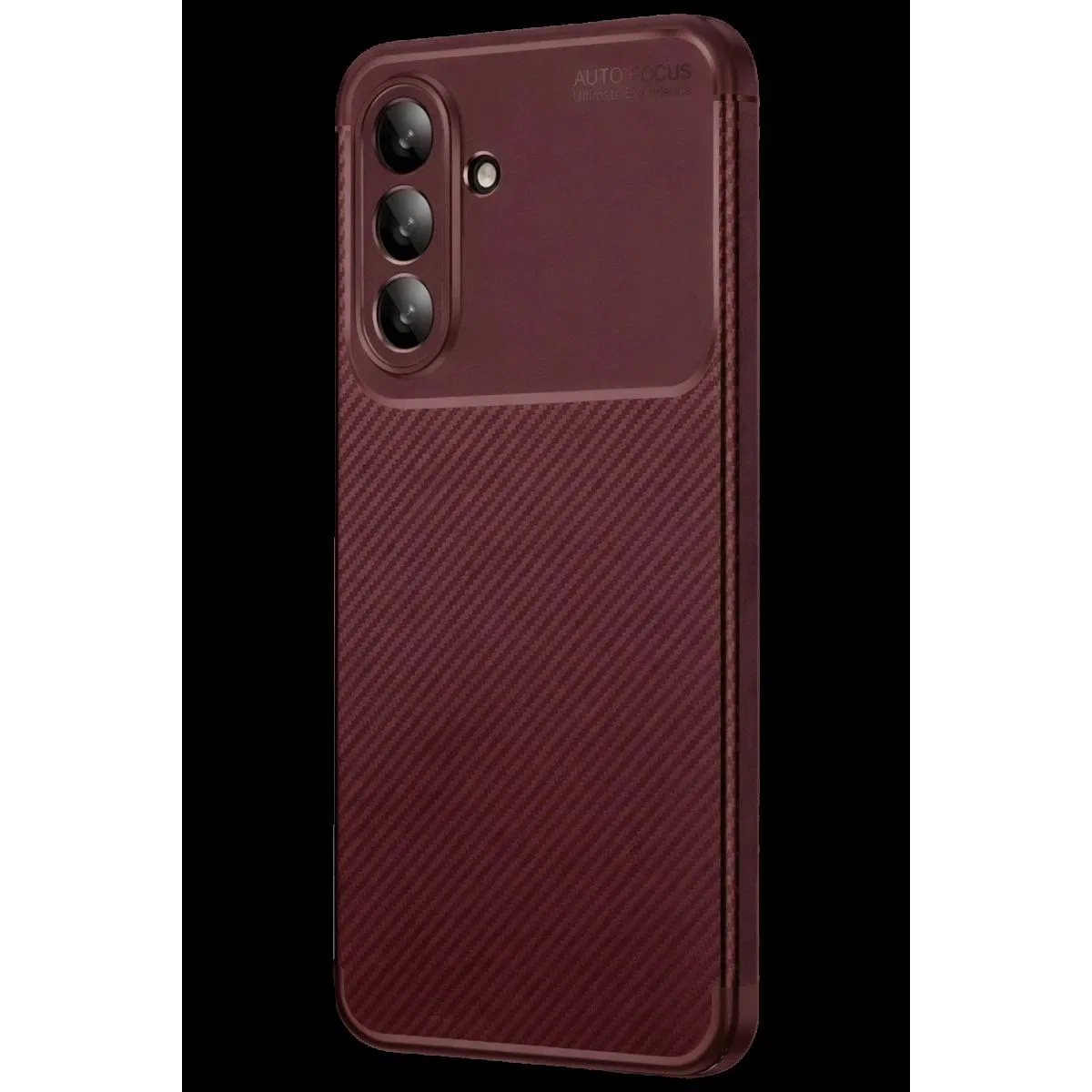 Samsung Galaxy A37 5g Auto Focus Karbon Kapak - Bordo