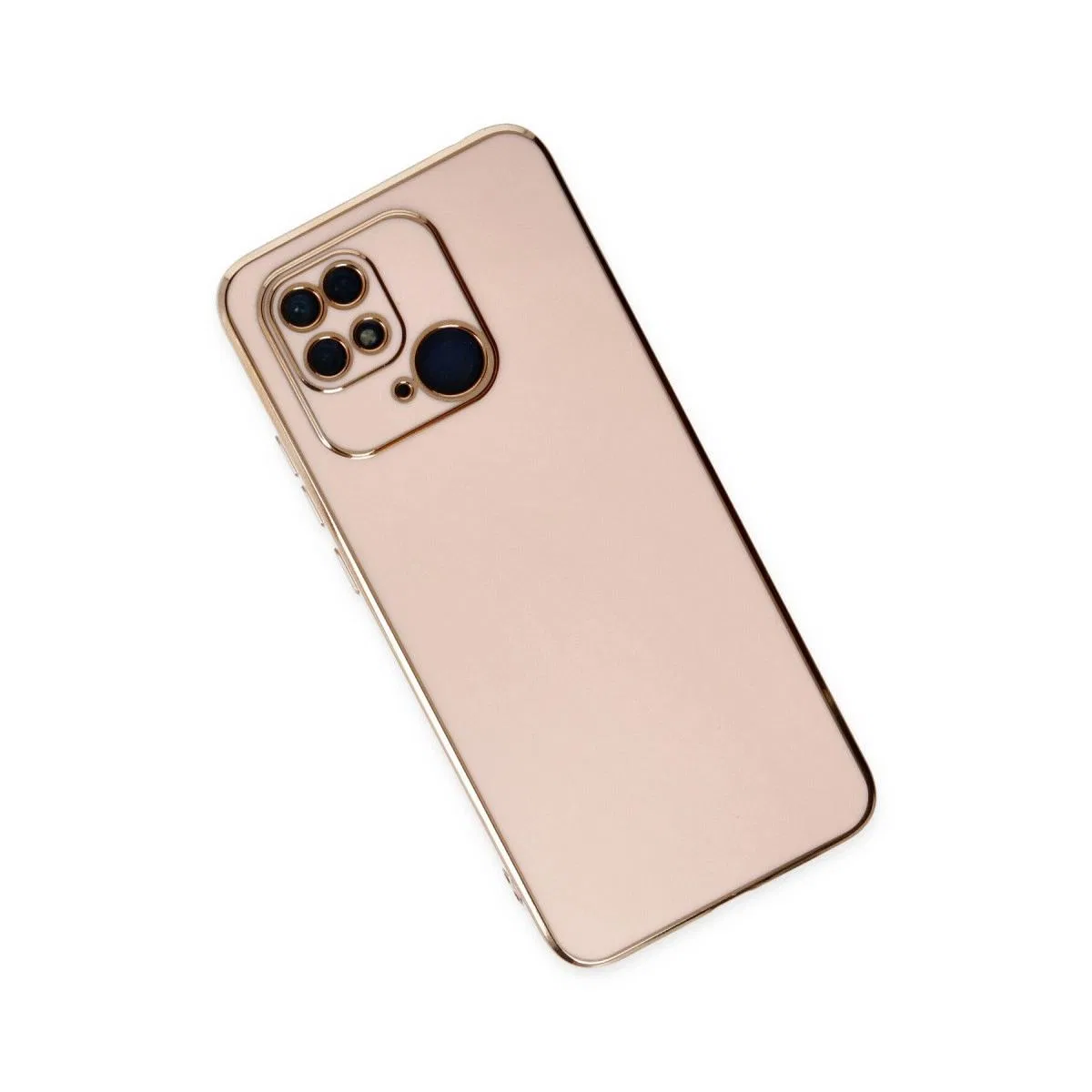 Xiaomi Redmi 10c Kılıf Volet Silikon - Pembe