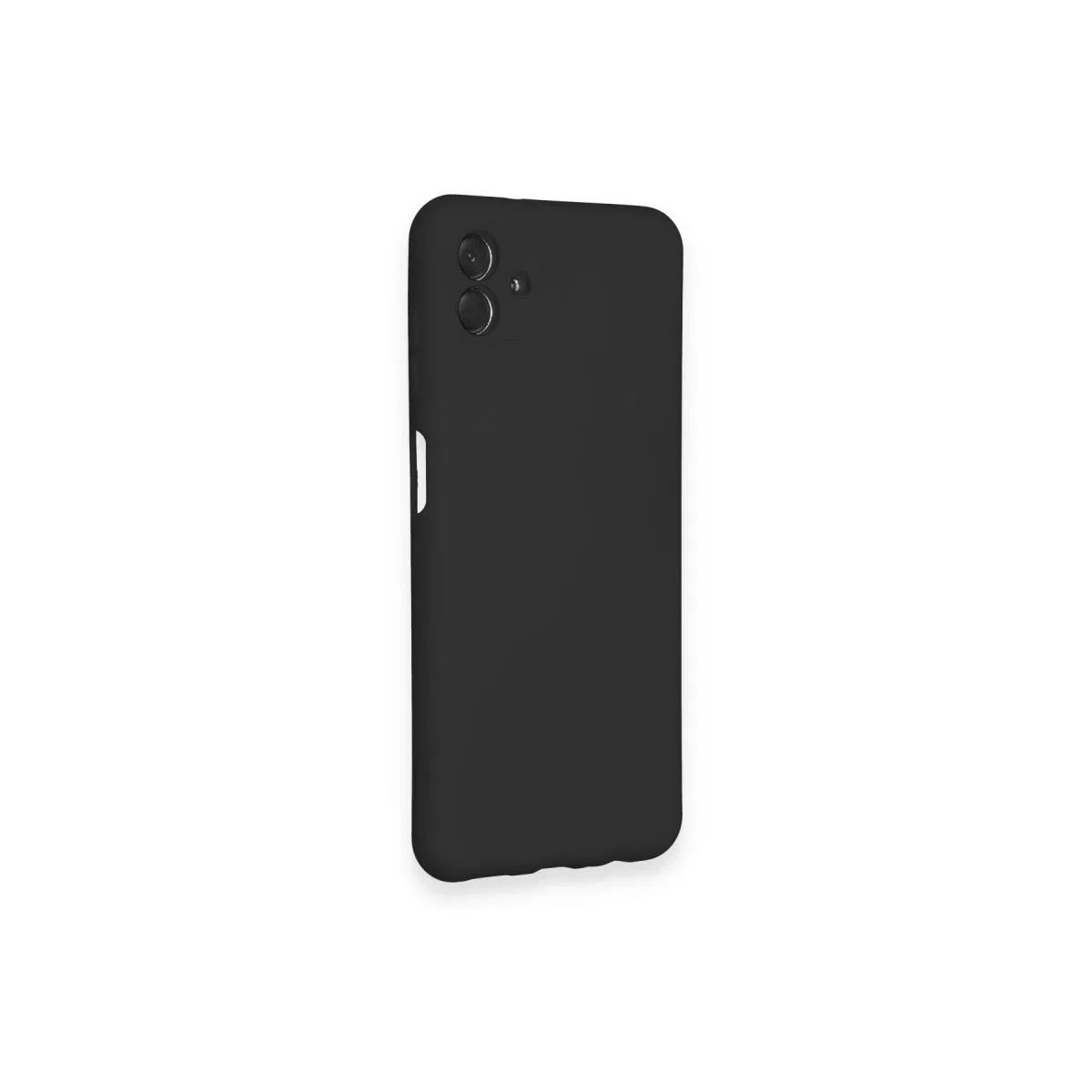 Newface Samsung Galaxy A04 Kılıf Nano İçi Kadife Silikon - Siyah