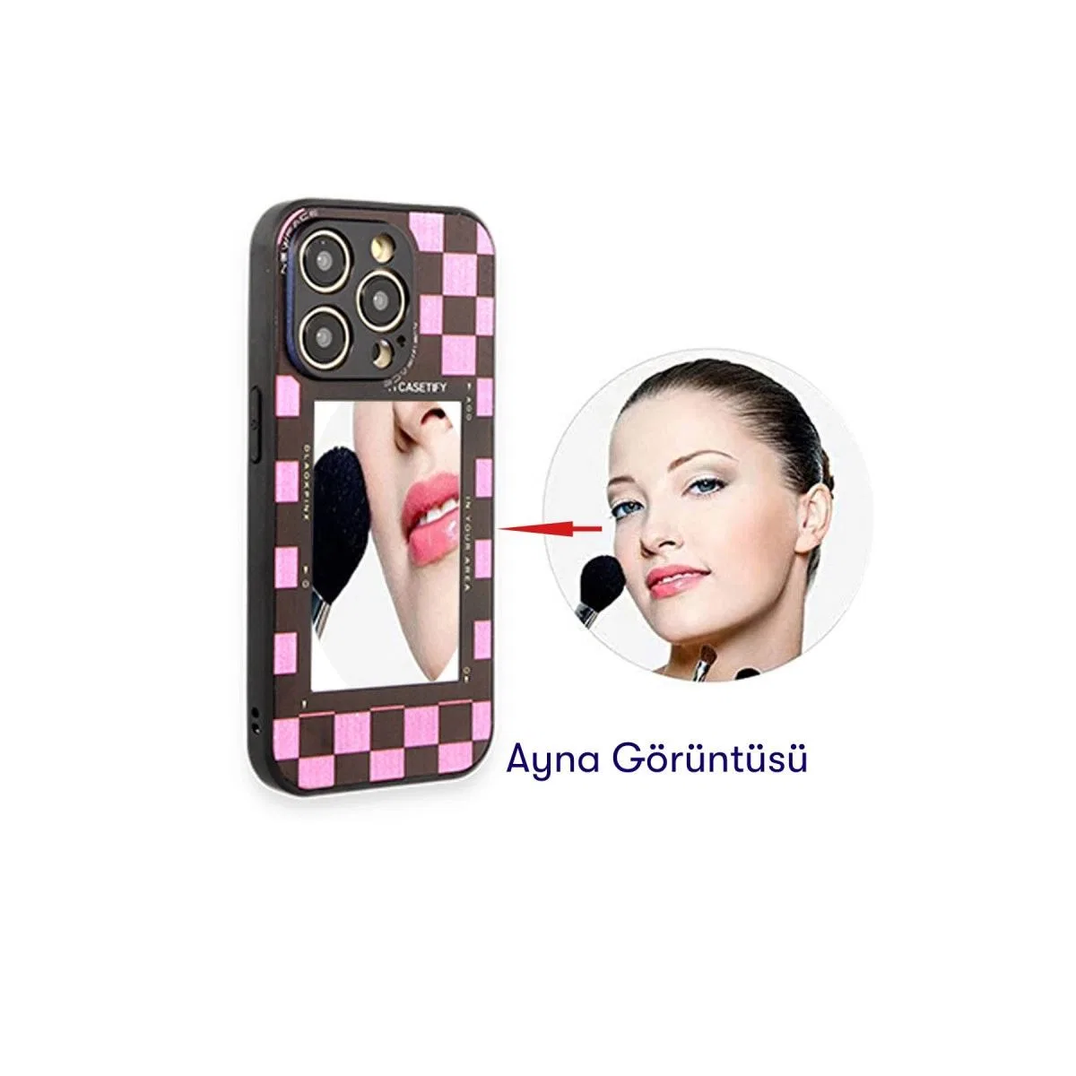 Samsung Galaxy M23 Kılıf Mirror Desenli Kapak - Mirror - 8