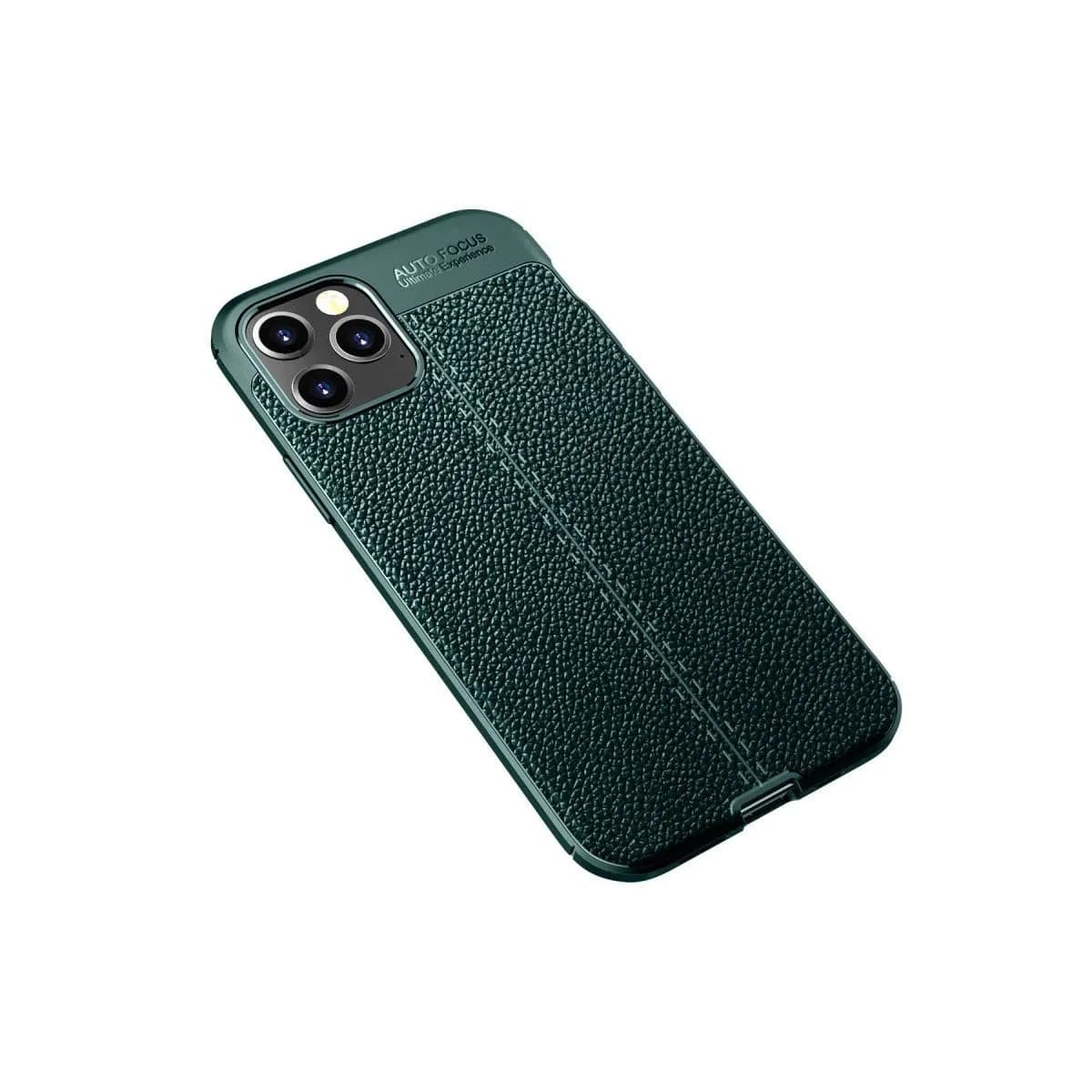 Apple İphone 12 Pro Max Kılıf Auto Focus Kapak - Yeşil