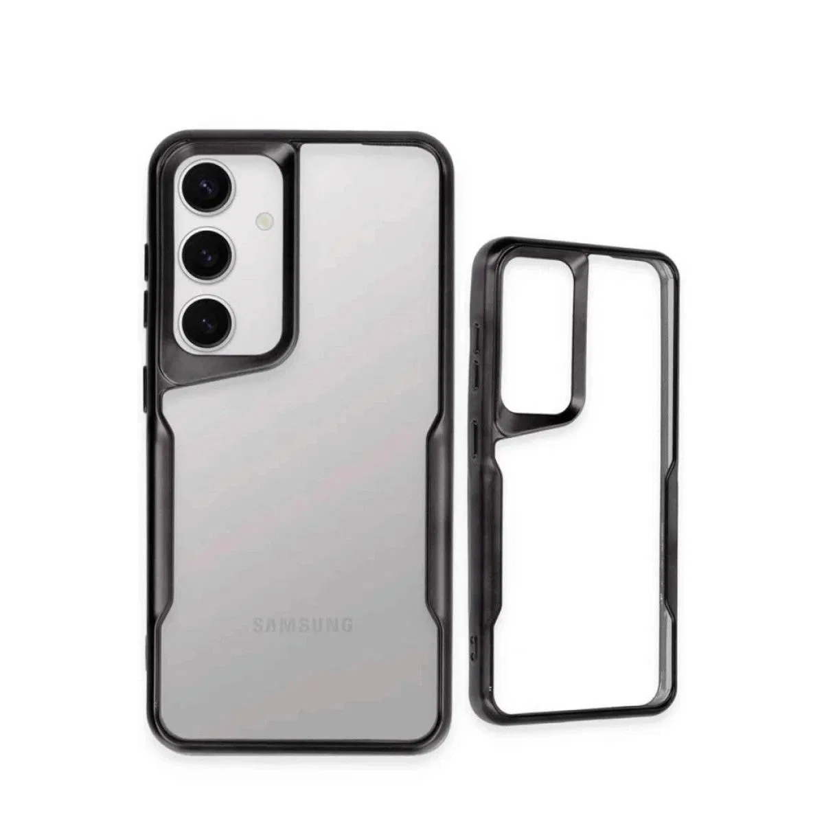 Samsung Galaxy S25 Kılıf Boyi Silikon Kapak - Siyah