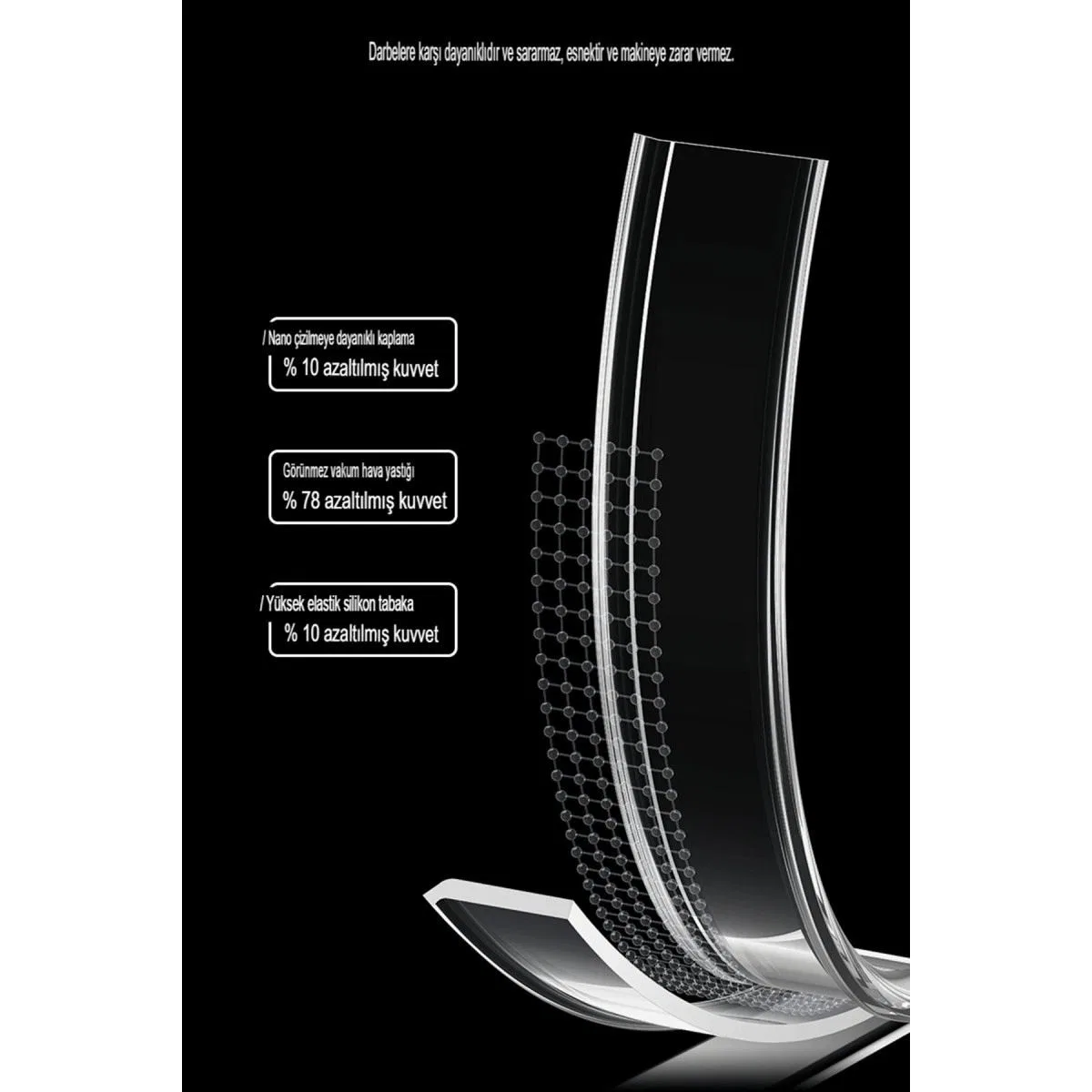 Apple İphone 14 Pro Kılıf Tron Şeffaf Magsafe Kapak - Mavi