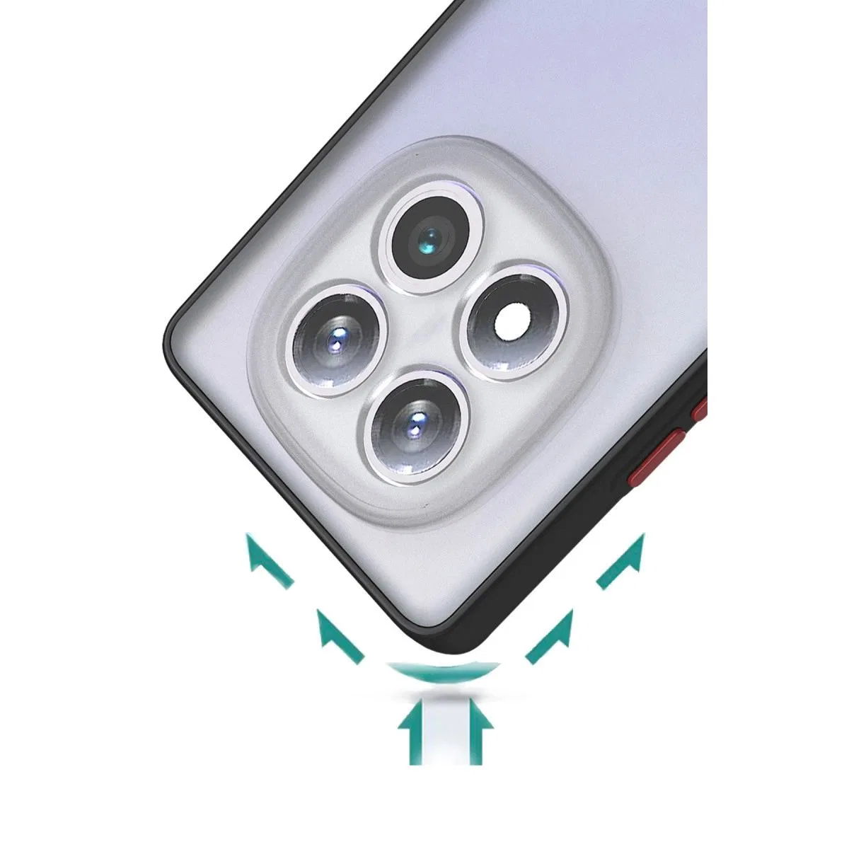 Xiaomi Redmi Note 14 Pro Plus Kılıf Montreal Silikon Kapak - Siyah