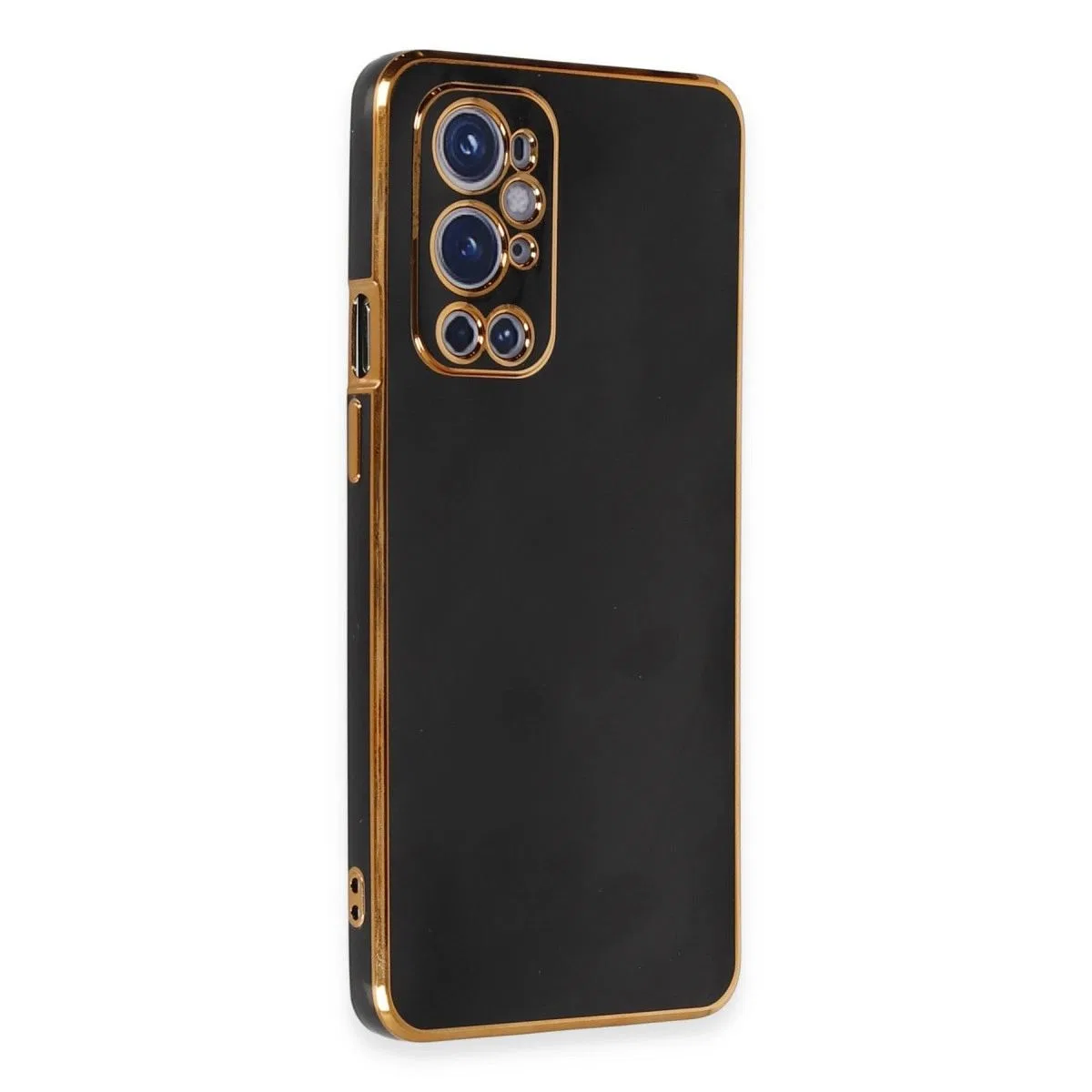 One Plus 9 Pro Kılıf Volet Silikon - Siyah
