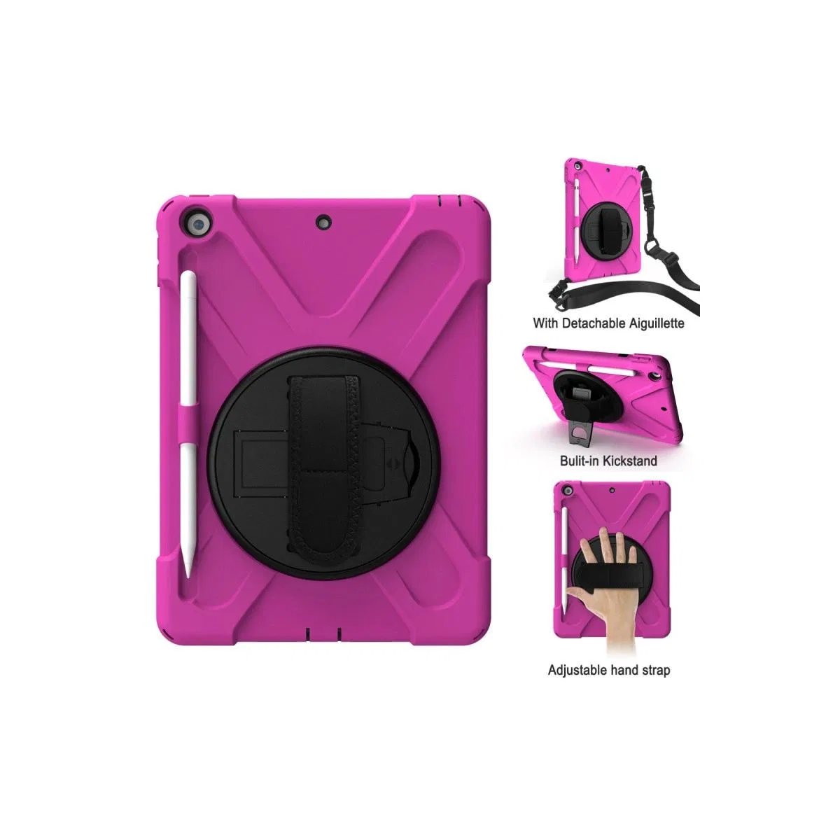 Apple İpad 5 Air 9. 7 Kılıf Amazing Tablet Kapak - Pembe