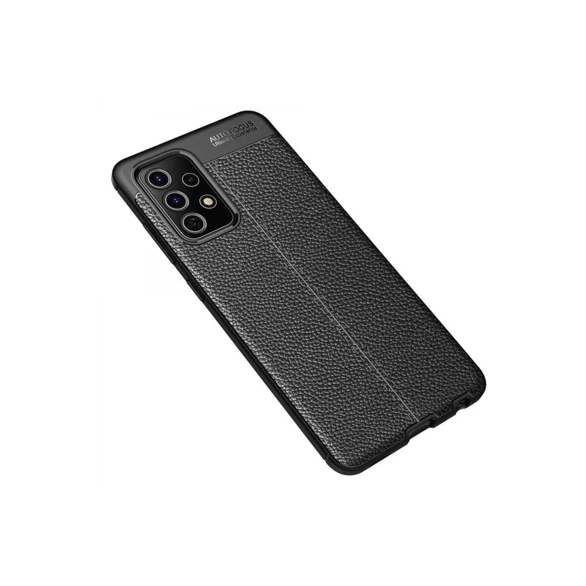 Samsung Galaxy A72 Kılıf Auto Focus Kapak - Siyah
