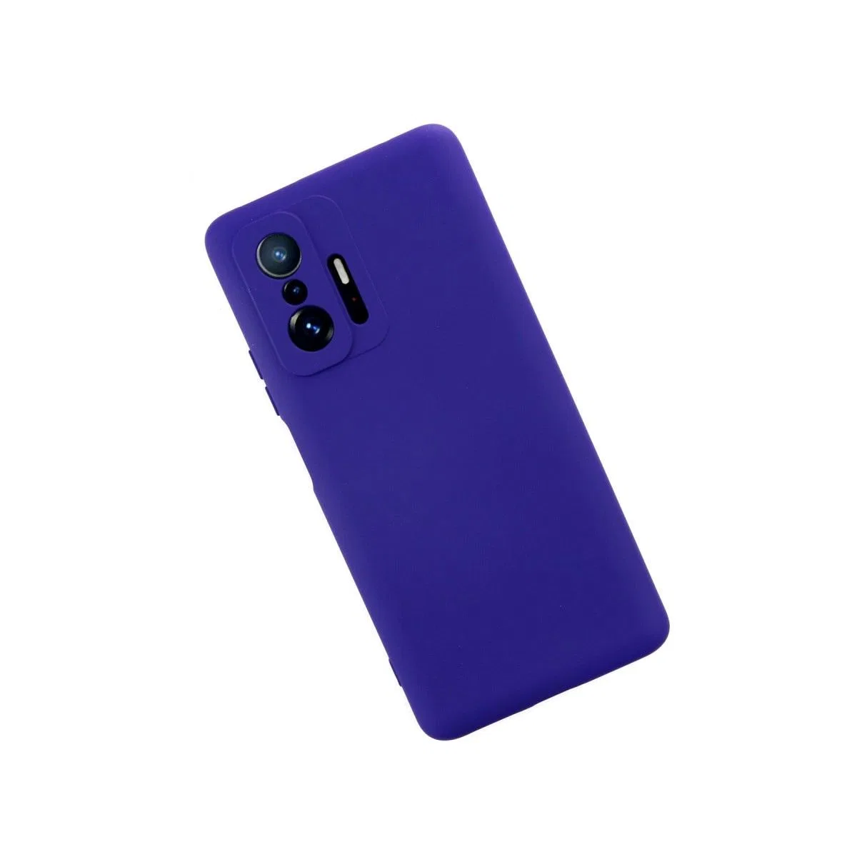 Xiaomi Mi 11t Pro Kılıf Nano İçi Kadife Silikon - Mor