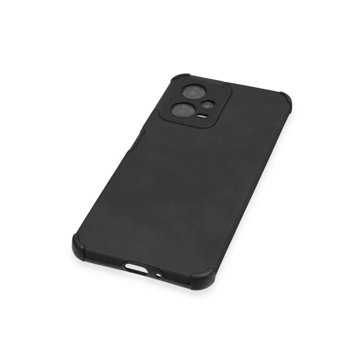 Xiaomi Redmi Note 12 5g Kılıf Loop Deri Silikon - Siyah