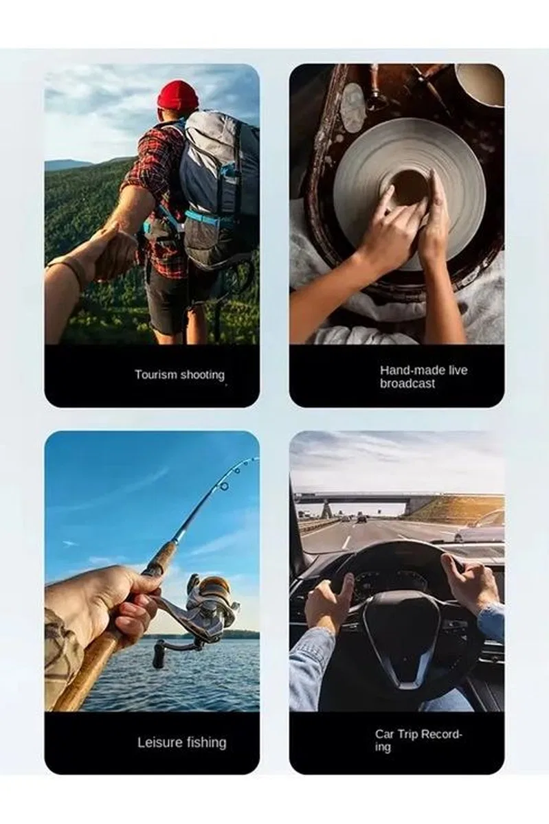 360 Derece Ayarlanabilir Boyun Askılı Manyetik Telefon Tutucu