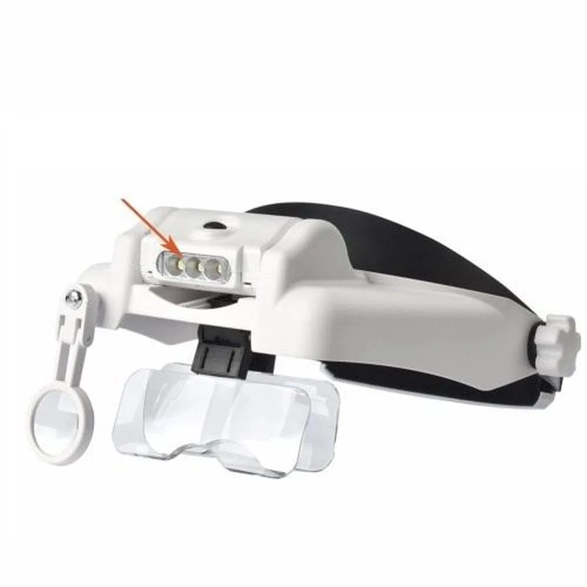 Nikula-3 Led Lambalı Şapka Tıp Büyüteç 3lensli- Mg81000s