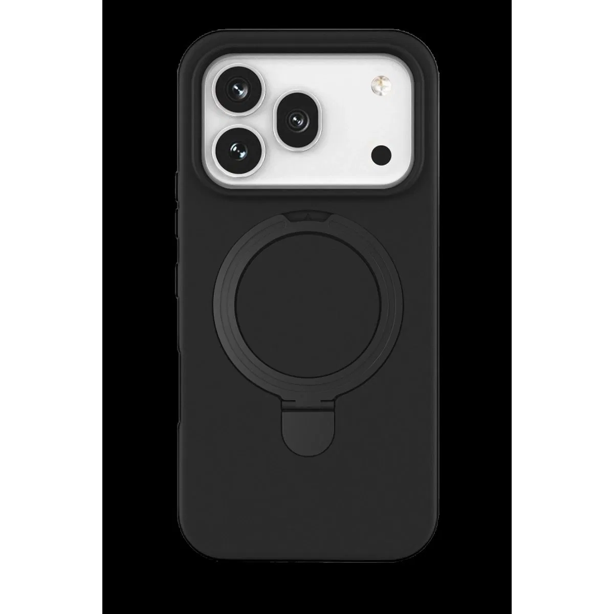 Huawei Honor 600 Regal Magsafe Standlı Kapak - Siyah
