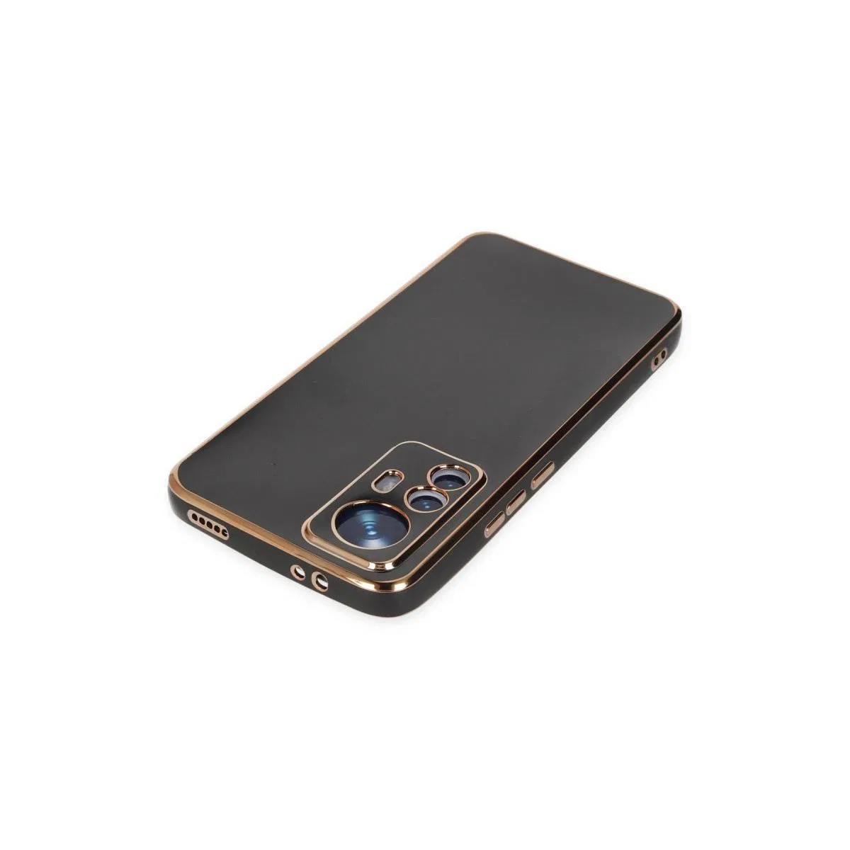 Xiaomi Mi 12t Pro Kılıf Volet Silikon - Siyah