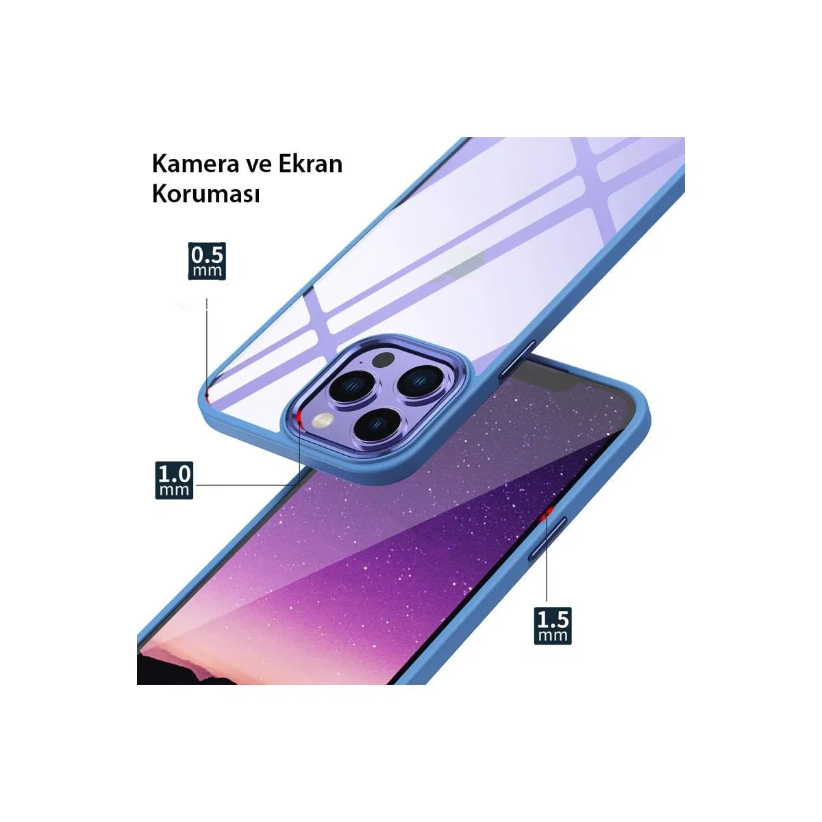 Apple İphone 14 Pro Kılıf Power Silikon - Siyah