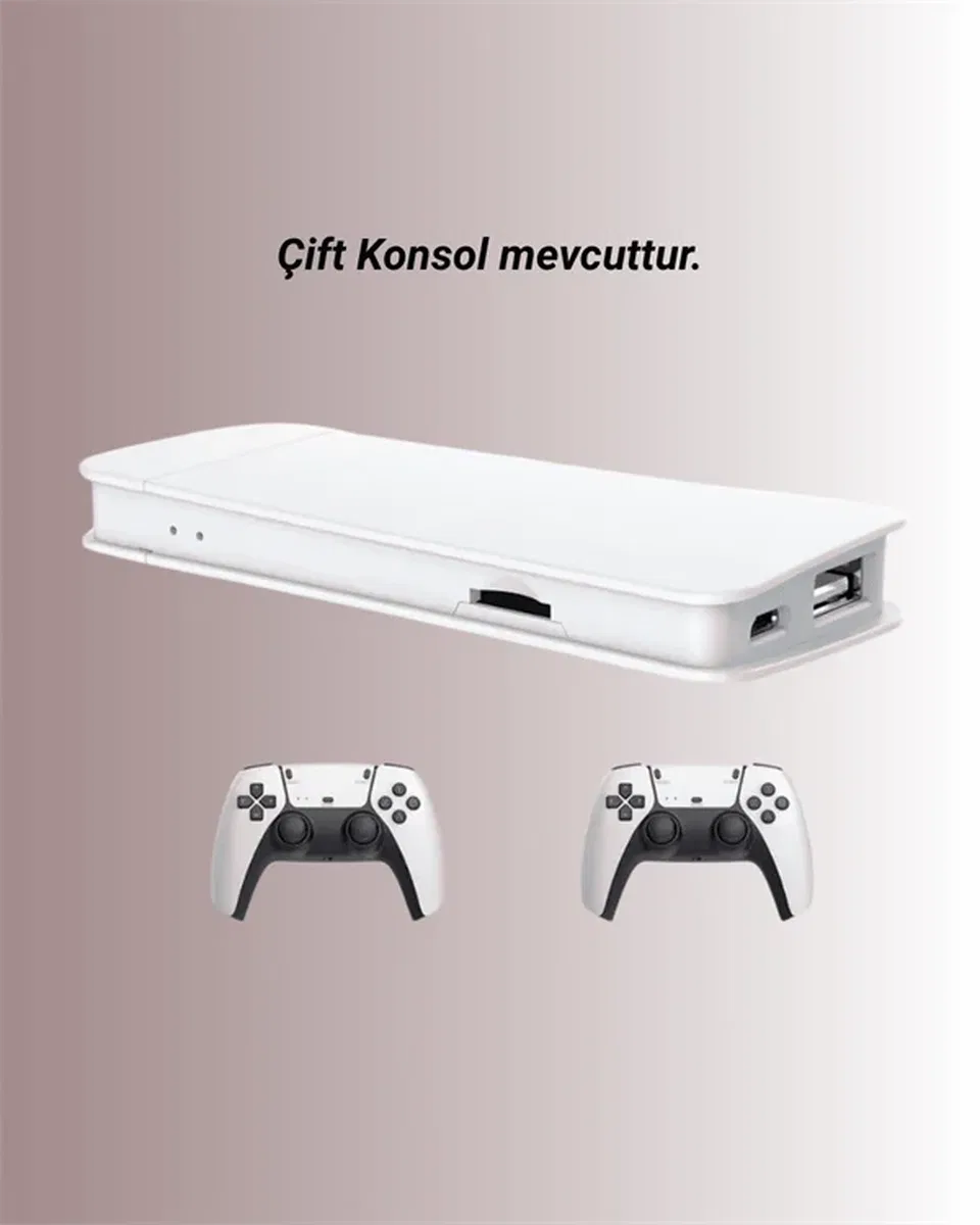 4K Destekli Bluetooth Retro Oyun Konsolu – M15 Modeli