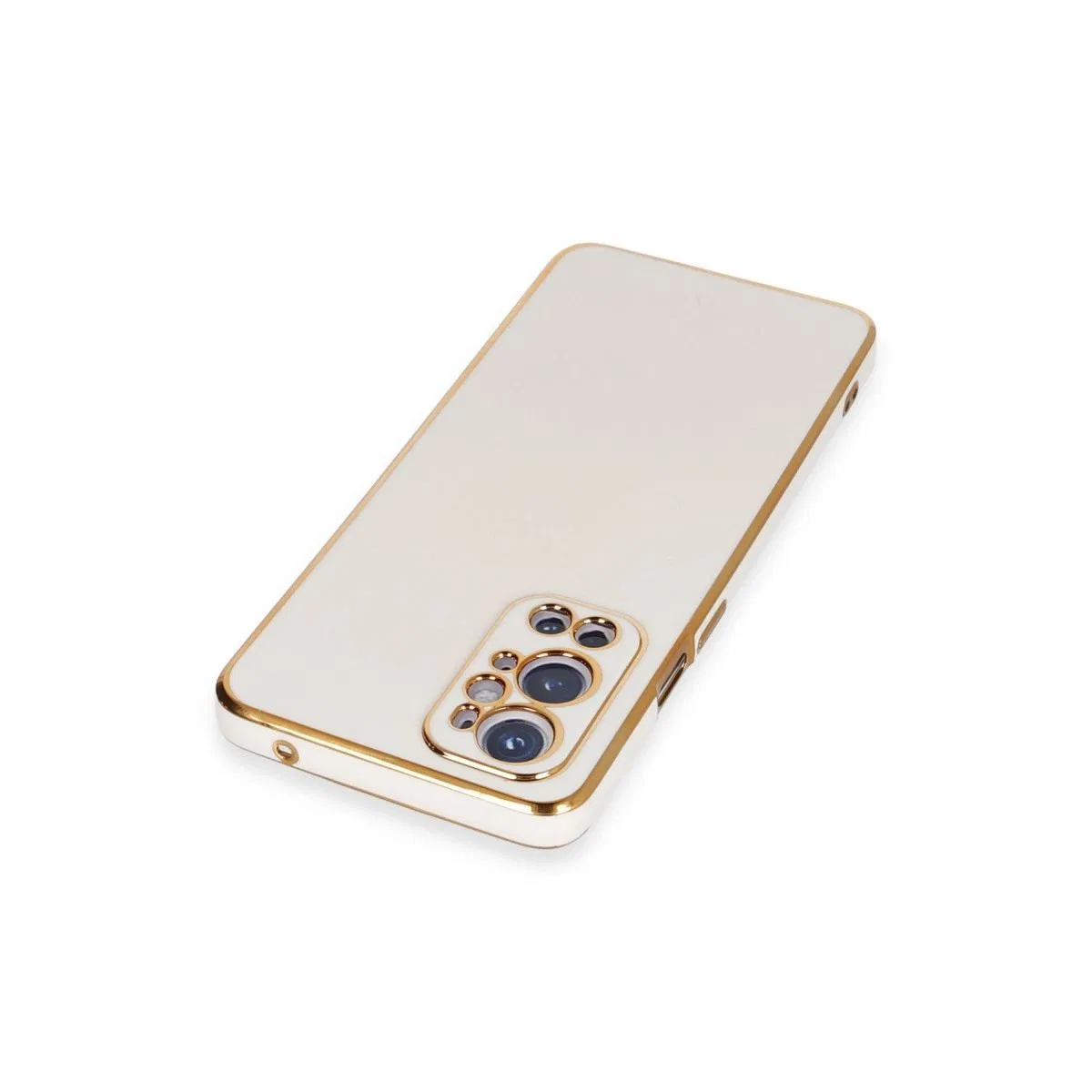 One Plus 9 Pro Kılıf Volet Silikon - Beyaz
