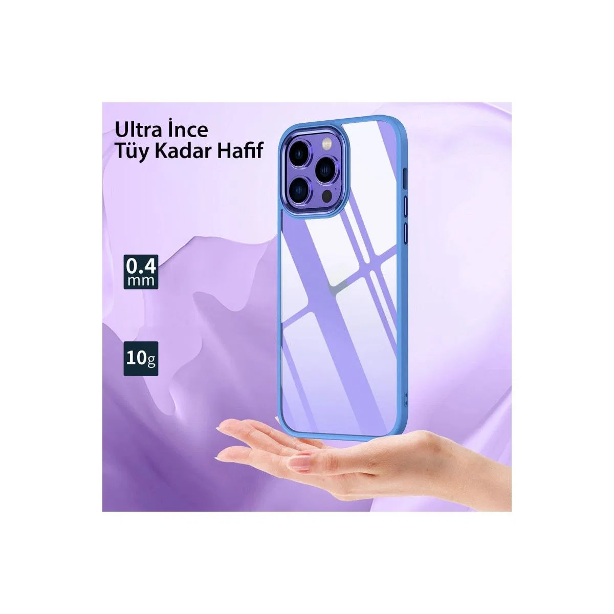 Apple İphone 14 Pro Kılıf Power Silikon - Siyah