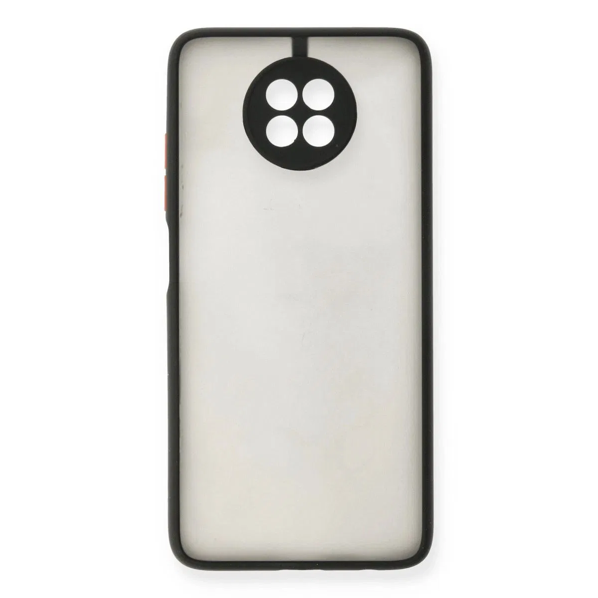 Xiaomi Redmi Note 9 5g Kılıf Montreal Silikon Kapak - Siyah