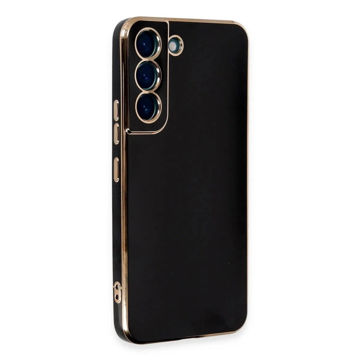 Samsung Galaxy S21 Kılıf Volet Silikon - Siyah
