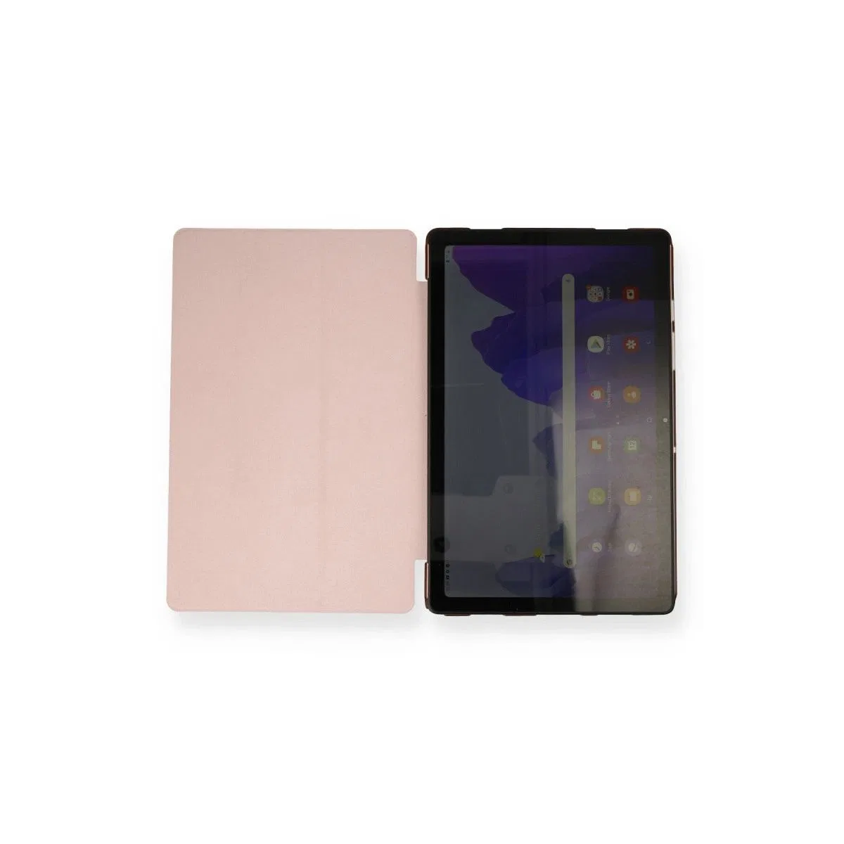 Samsung Galaxy T870 Tab S7 11 Kılıf Tablet Smart Kılıf - Rose Gold