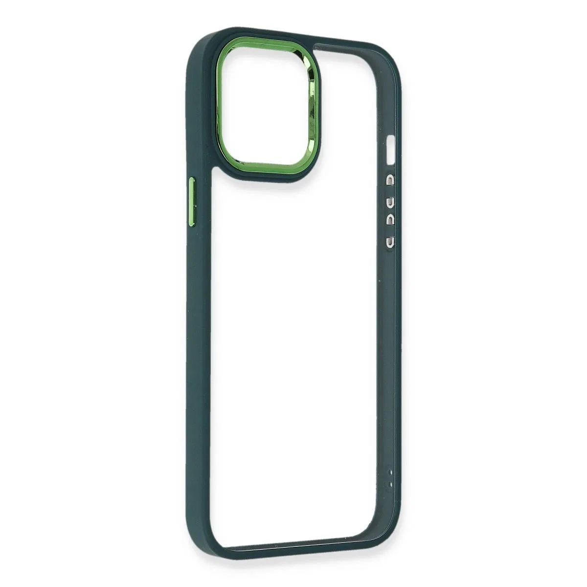 Apple İphone 14 Pro Kılıf Dora Kapak - Haki Yeşil