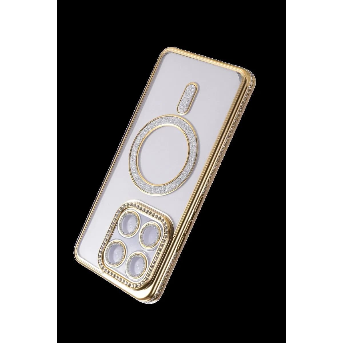 Newface Xiaomi Mi 17t Joke Simli Magneticsafe Kılıf - Gold