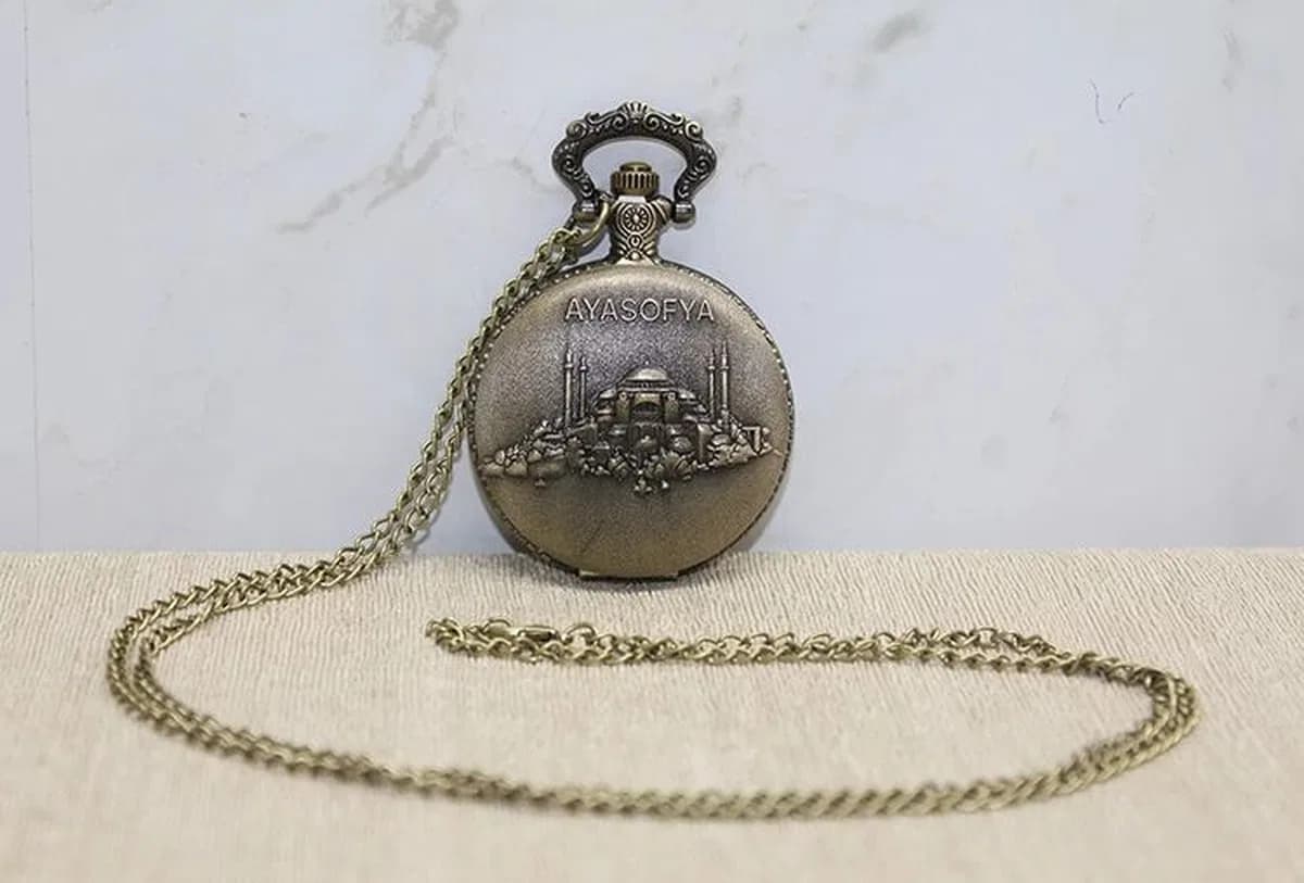 Ayasofya Tasarımı Köstekli Saat Alk4384