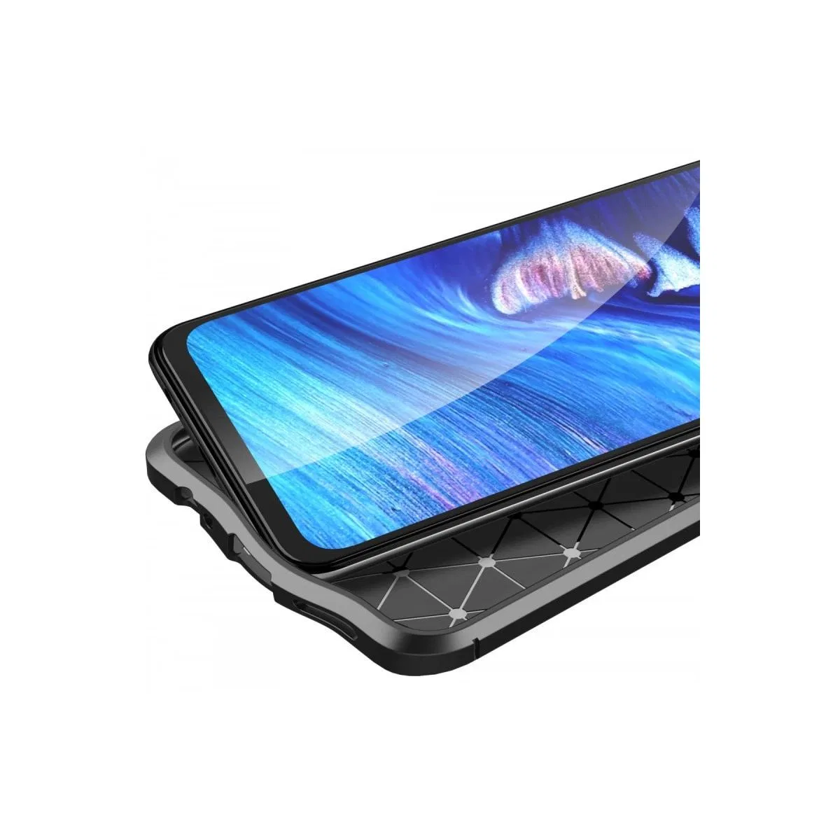 Xiaomi Redmi Note 10 Kılıf Auto Focus Kapak - Kırmızı