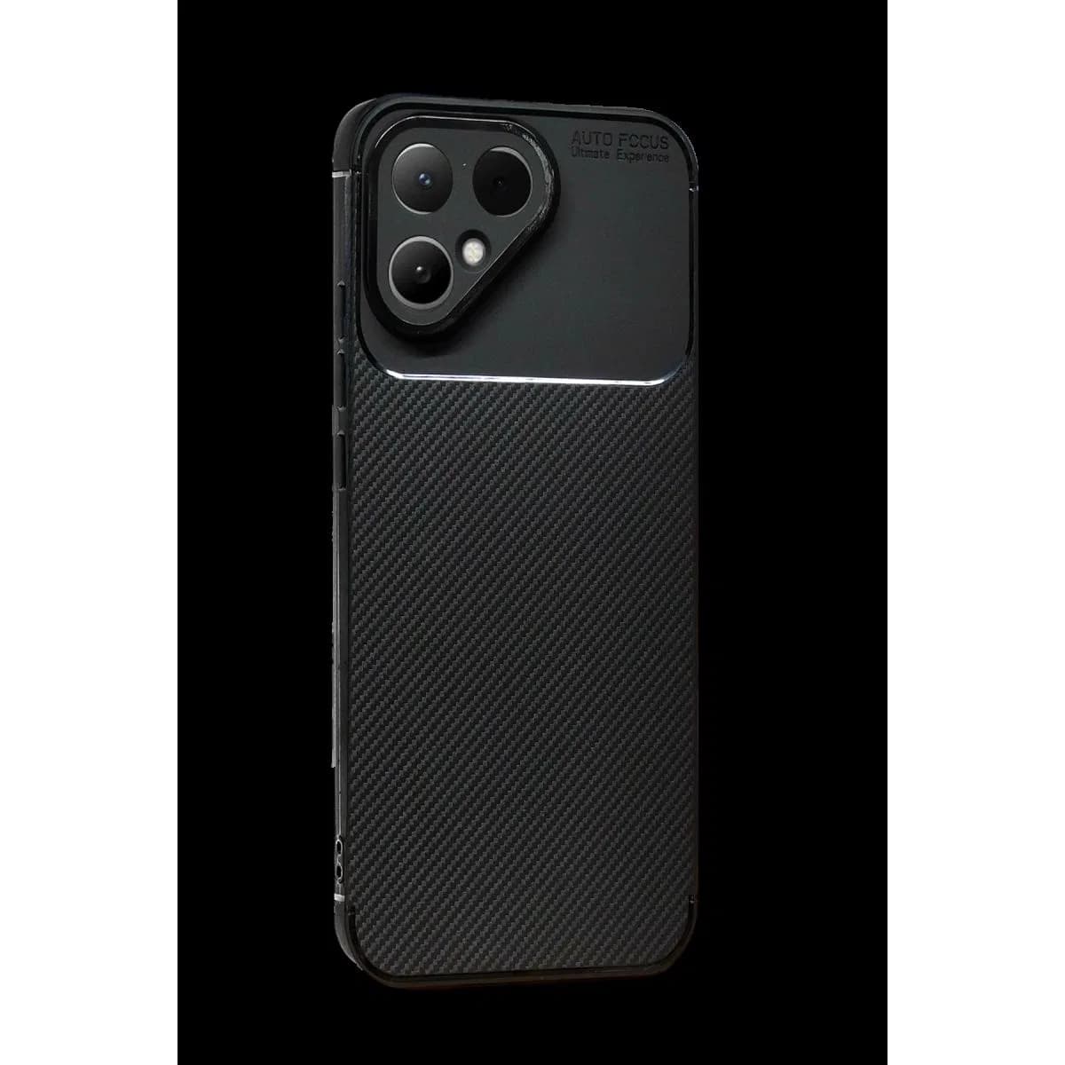 Tecno Pova Curve 2 5g Auto Focus Karbon Kapak - Siyah