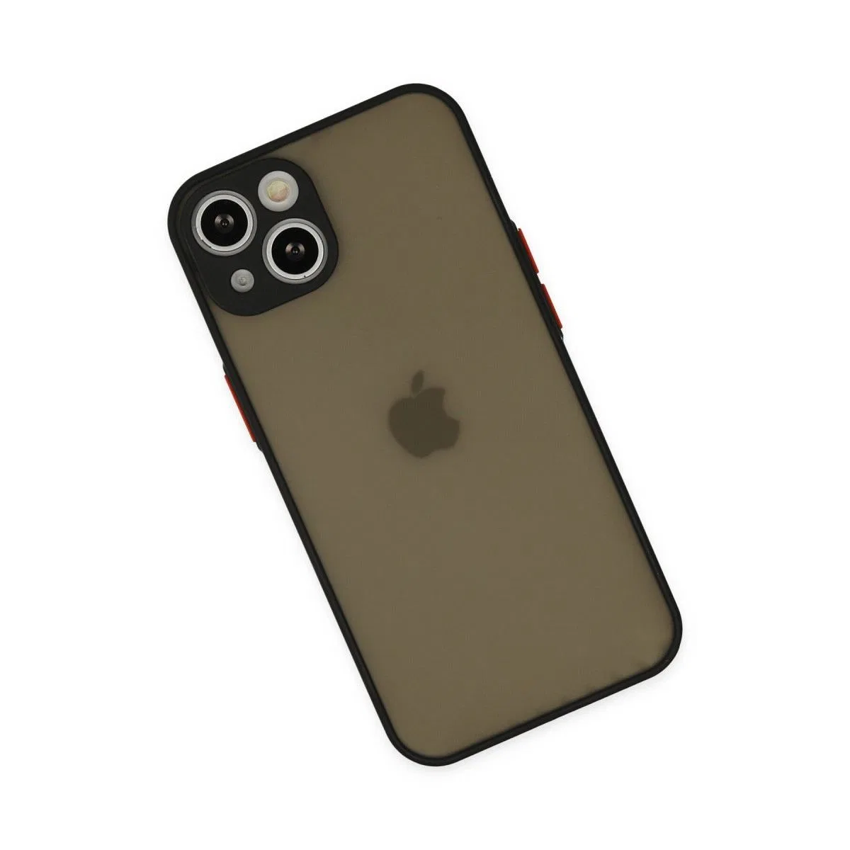 Apple İphone 15 Kılıf Montreal Silikon Kapak - Siyah