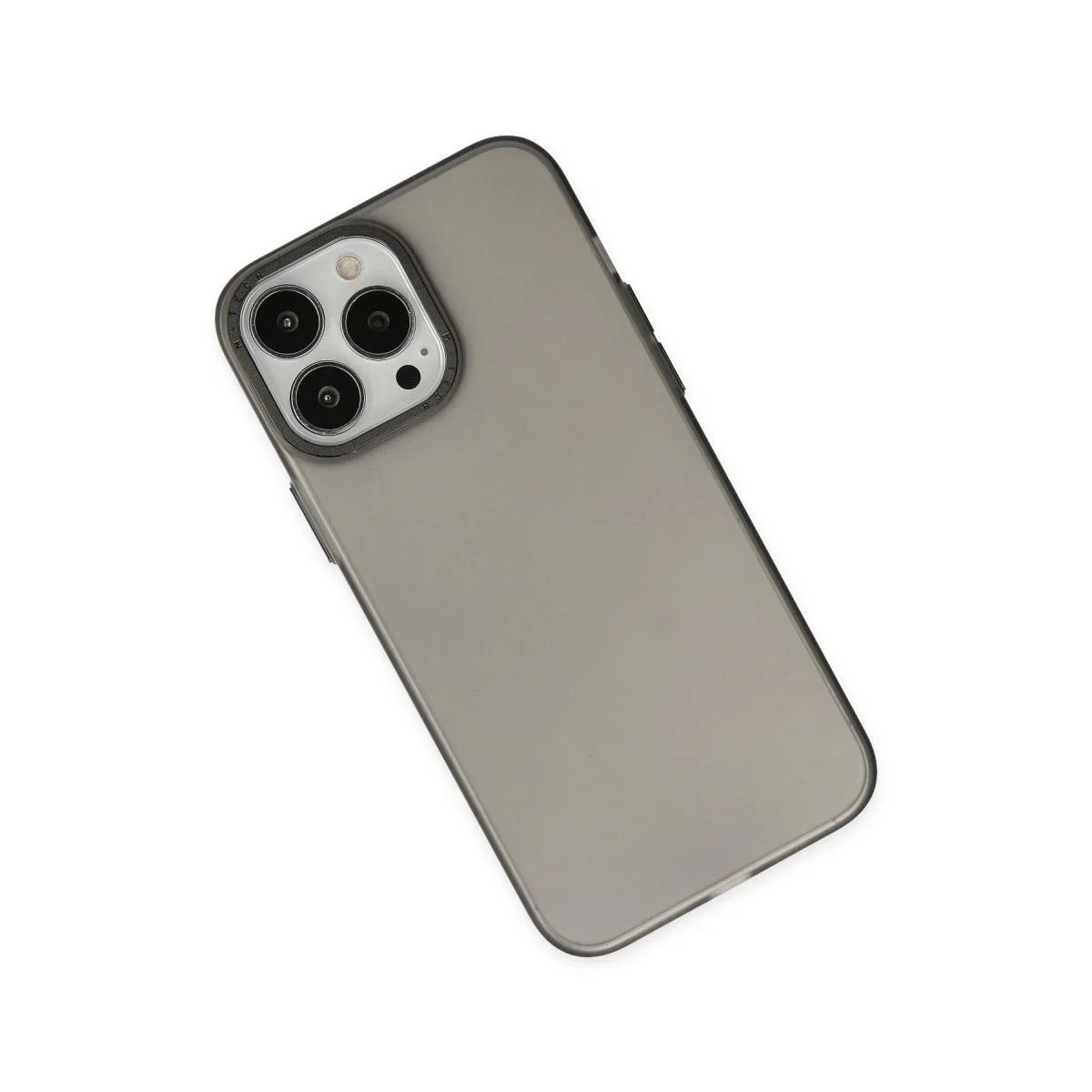 Apple İphone 14 Pro Kılıf Modos Metal Kapak - Siyah