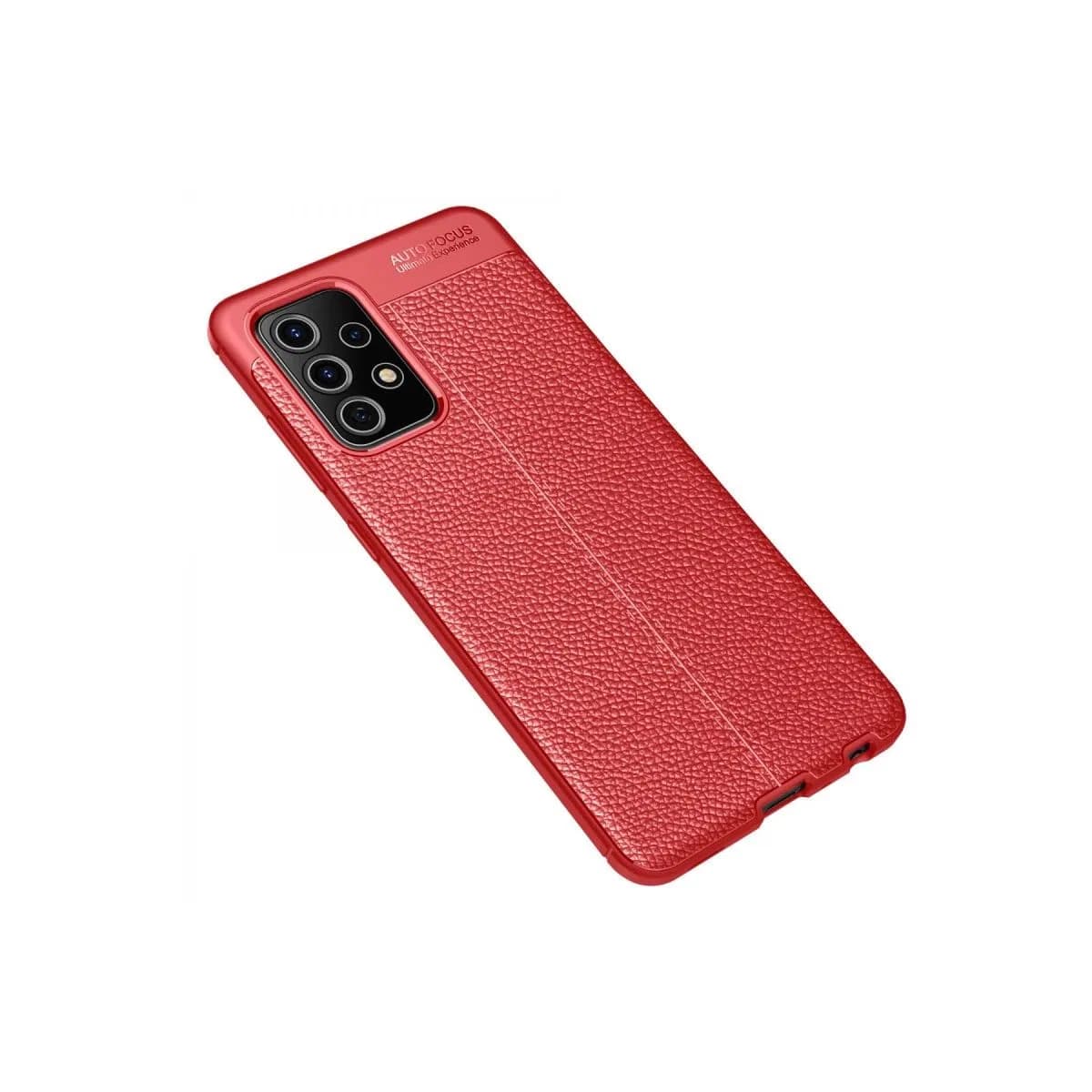 Samsung Galaxy A72 Kılıf Auto Focus Kapak - Kırmızı