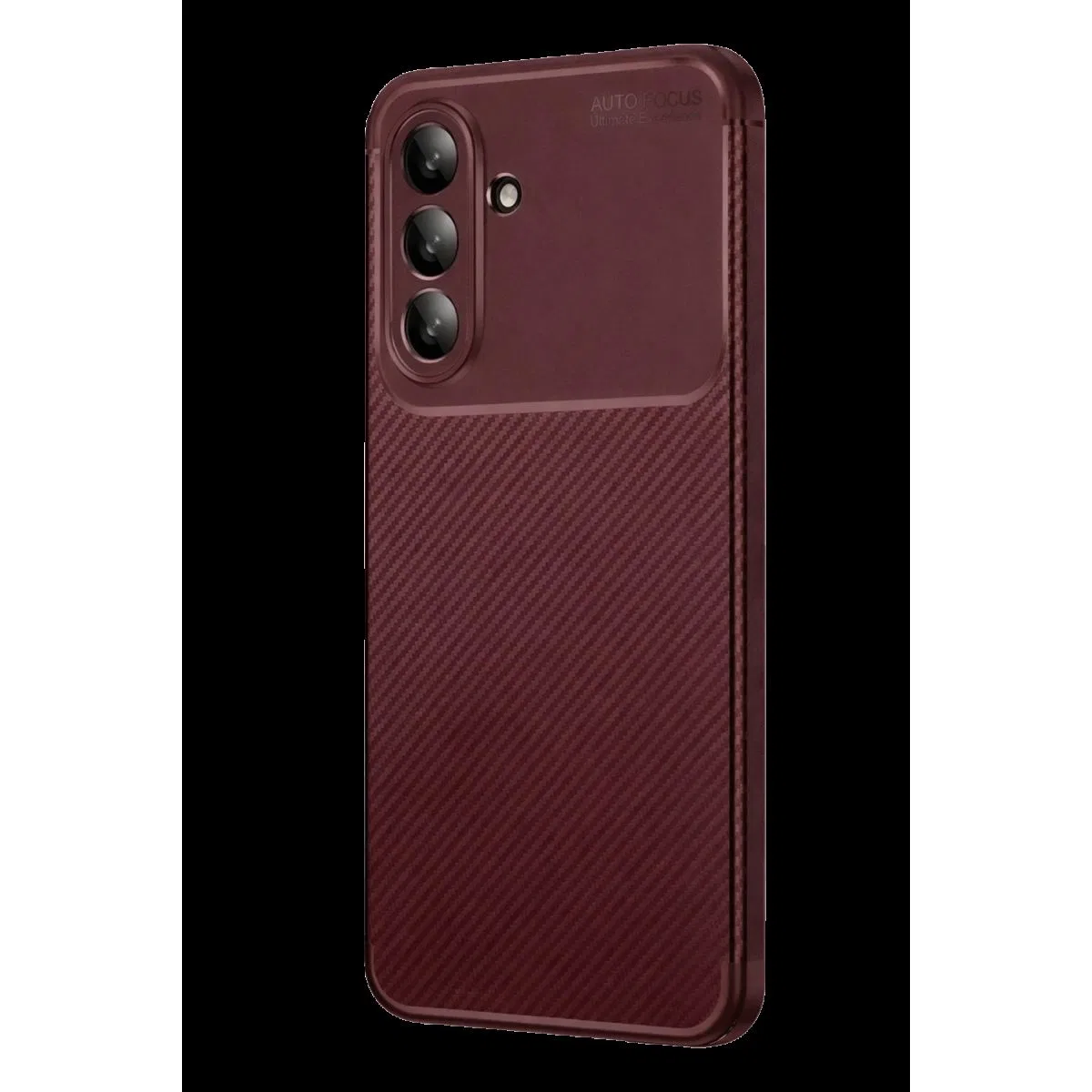 Newface Samsung Galaxy S26 Fe Auto Focus Karbon Kapak - Bordo