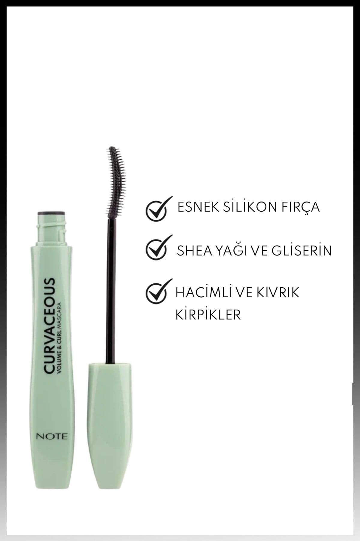 Curvaceous Hacim Ve Kıvırma Etkili Maskara Siyah
