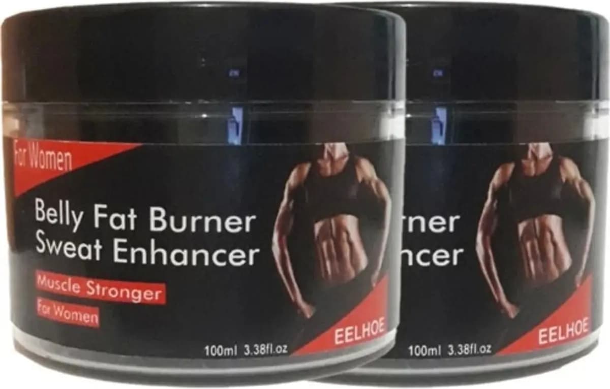 Süper Eelhoe 2 Adet Belly Fatburner Sweat Enhancer Kremi 100 ml
