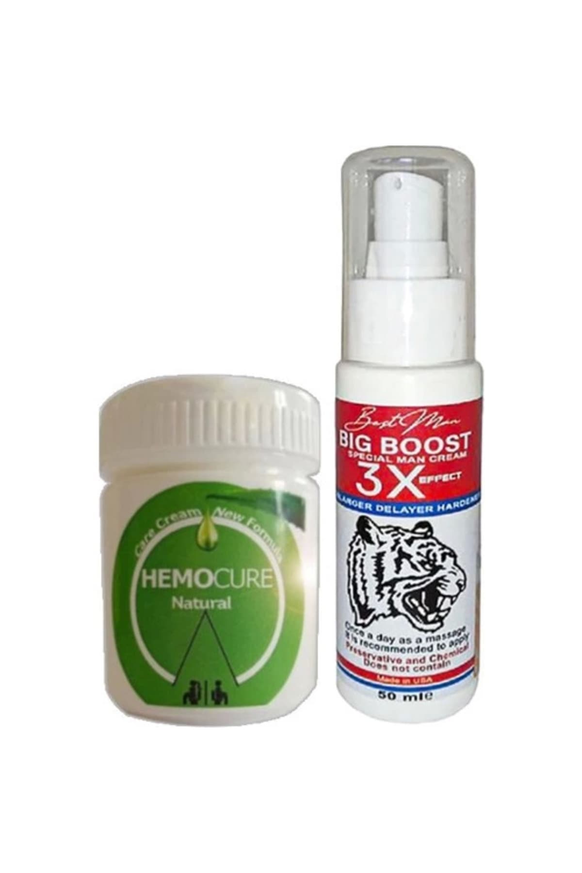 Hemocure 50 ml Cream Özel Kremi + Yanında Erkeklere Özel 3x Krem