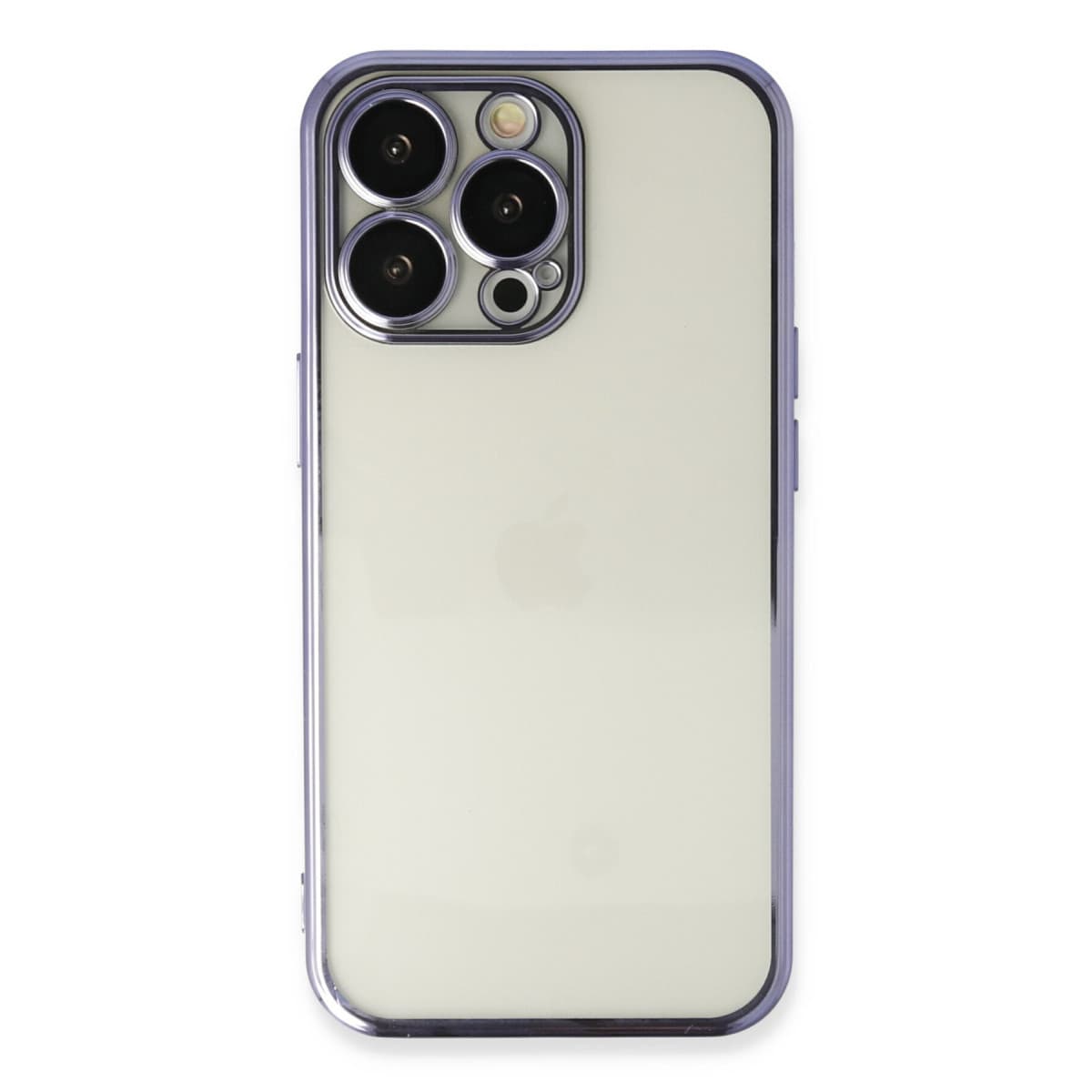 iPhone 13 Pro Kılıf Razer Lensli Silikon - Mor