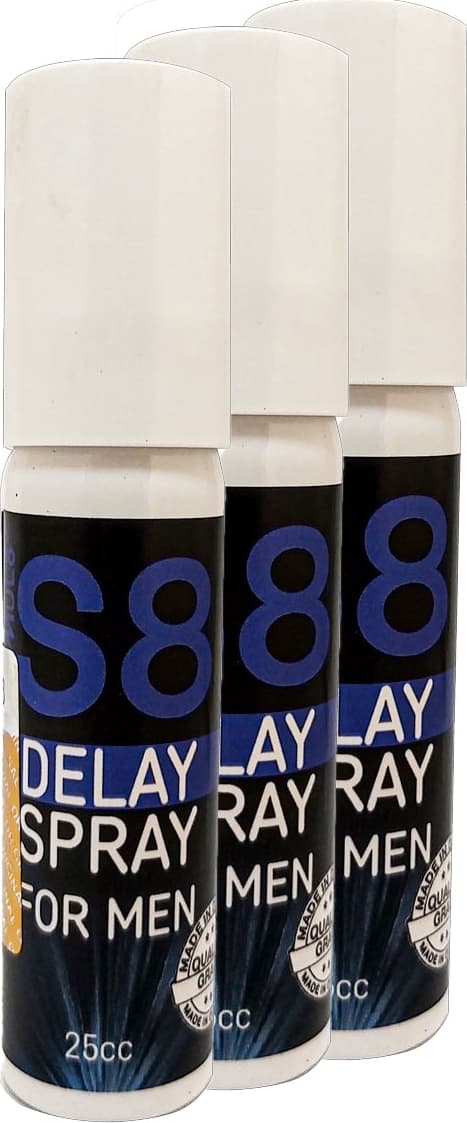 Stımul8 (S8) 3 Adet 25 cc Tüp Delaytimesprey Erkekler Içingeciktirici